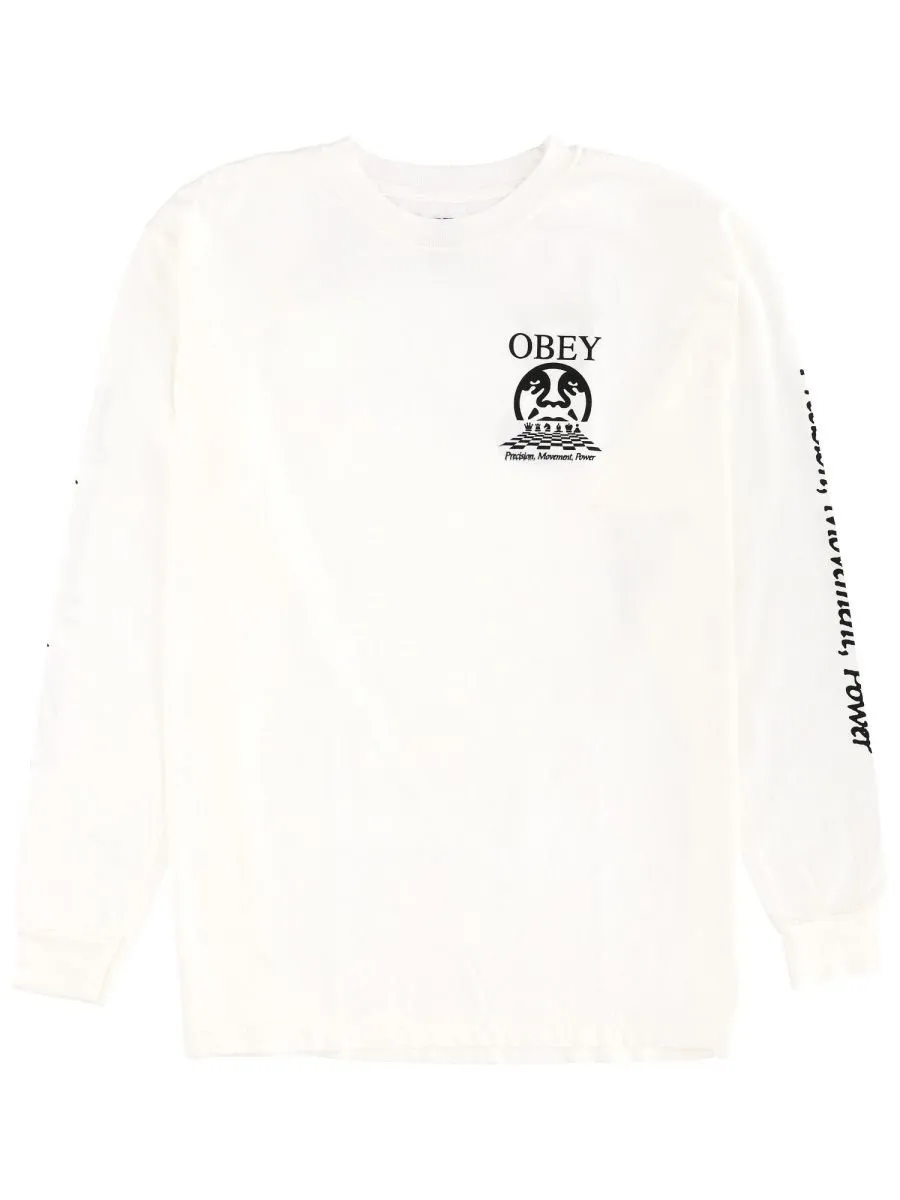 Obey Graphic Long Sleeve T-Shirt