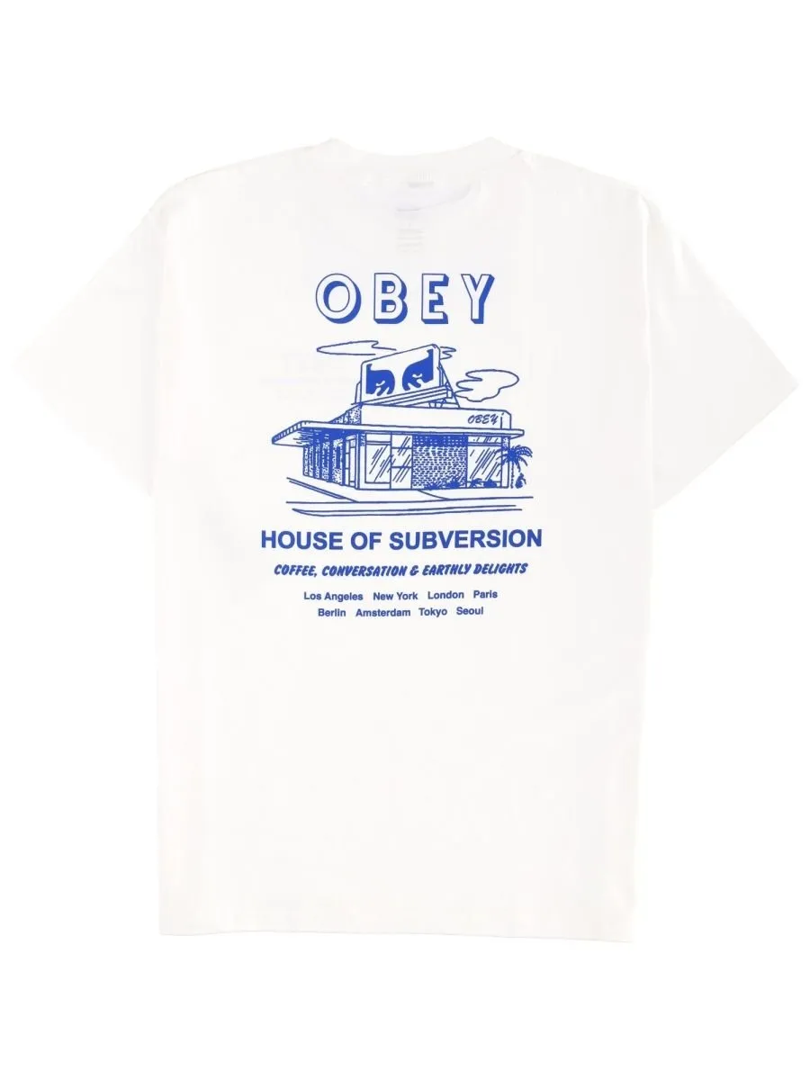 Obey House Of Subversion Graphic T-Shirt