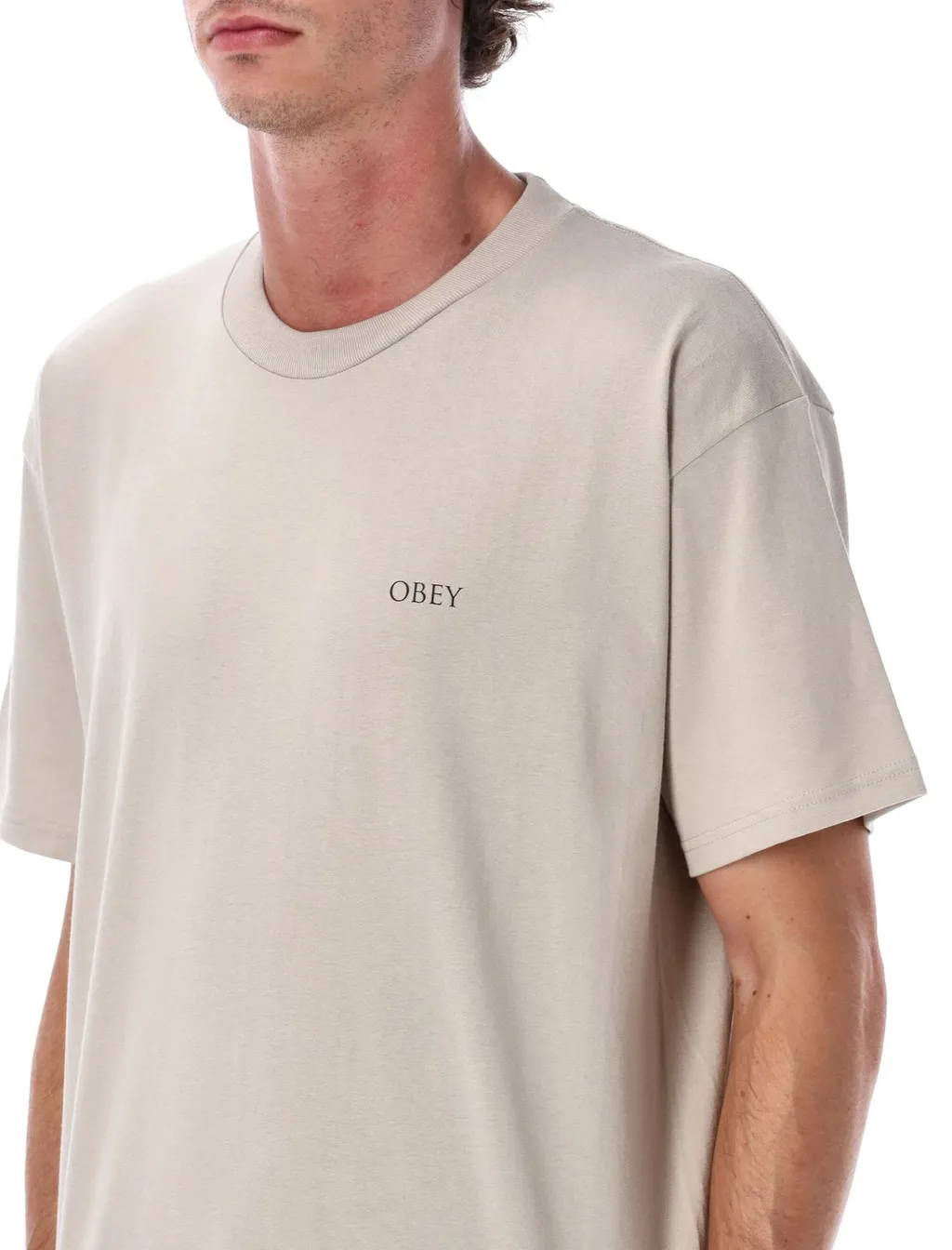 Obey Peace Justice Graphic T-Shirt