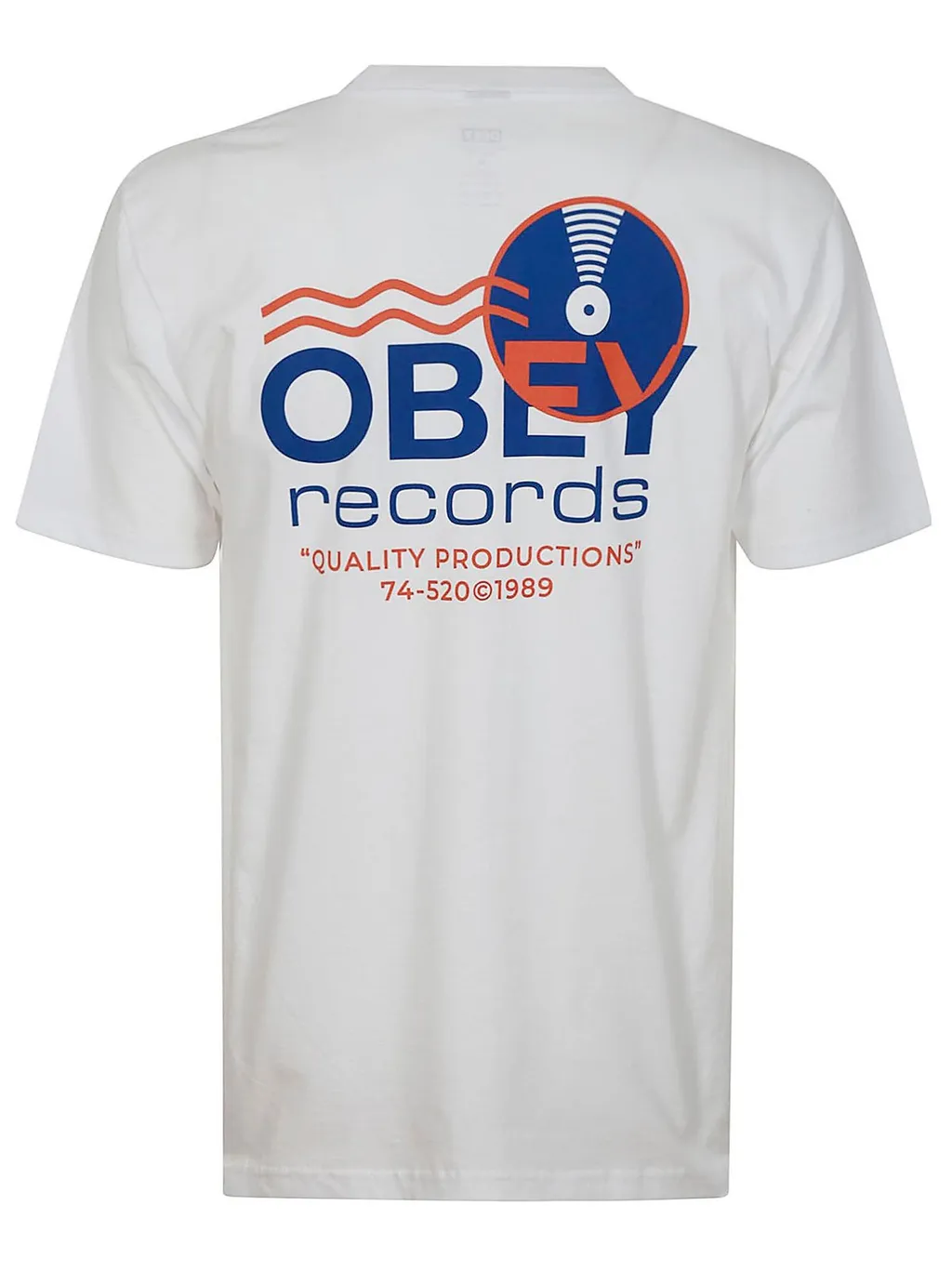 Obey Records Sound Waves T-Shirt