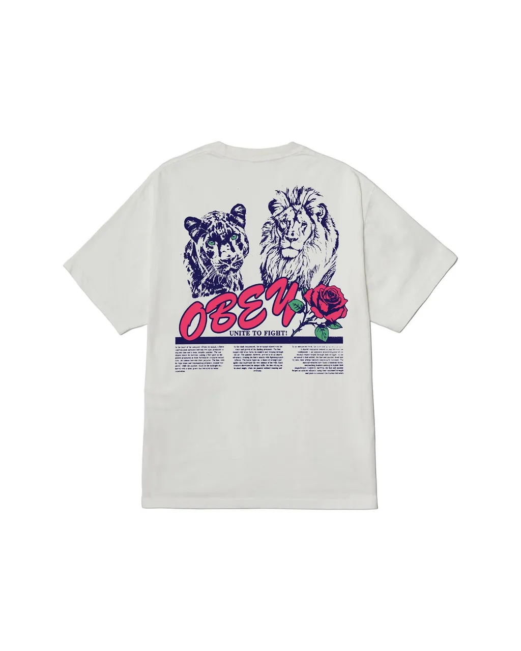 Obey Unite To Fight Graphic T-Shirt