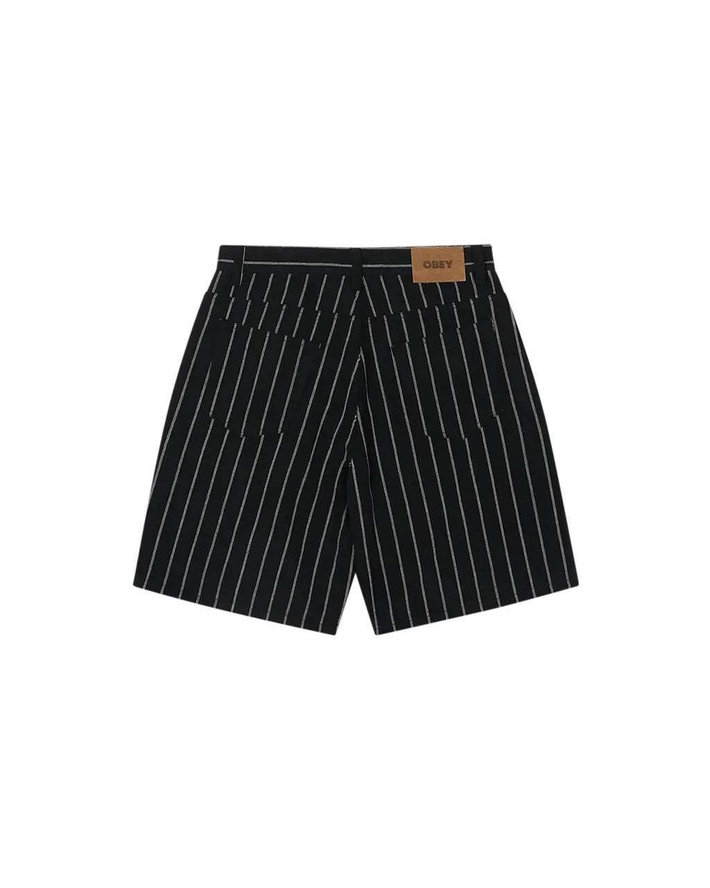 Obey Striped Casual Shorts