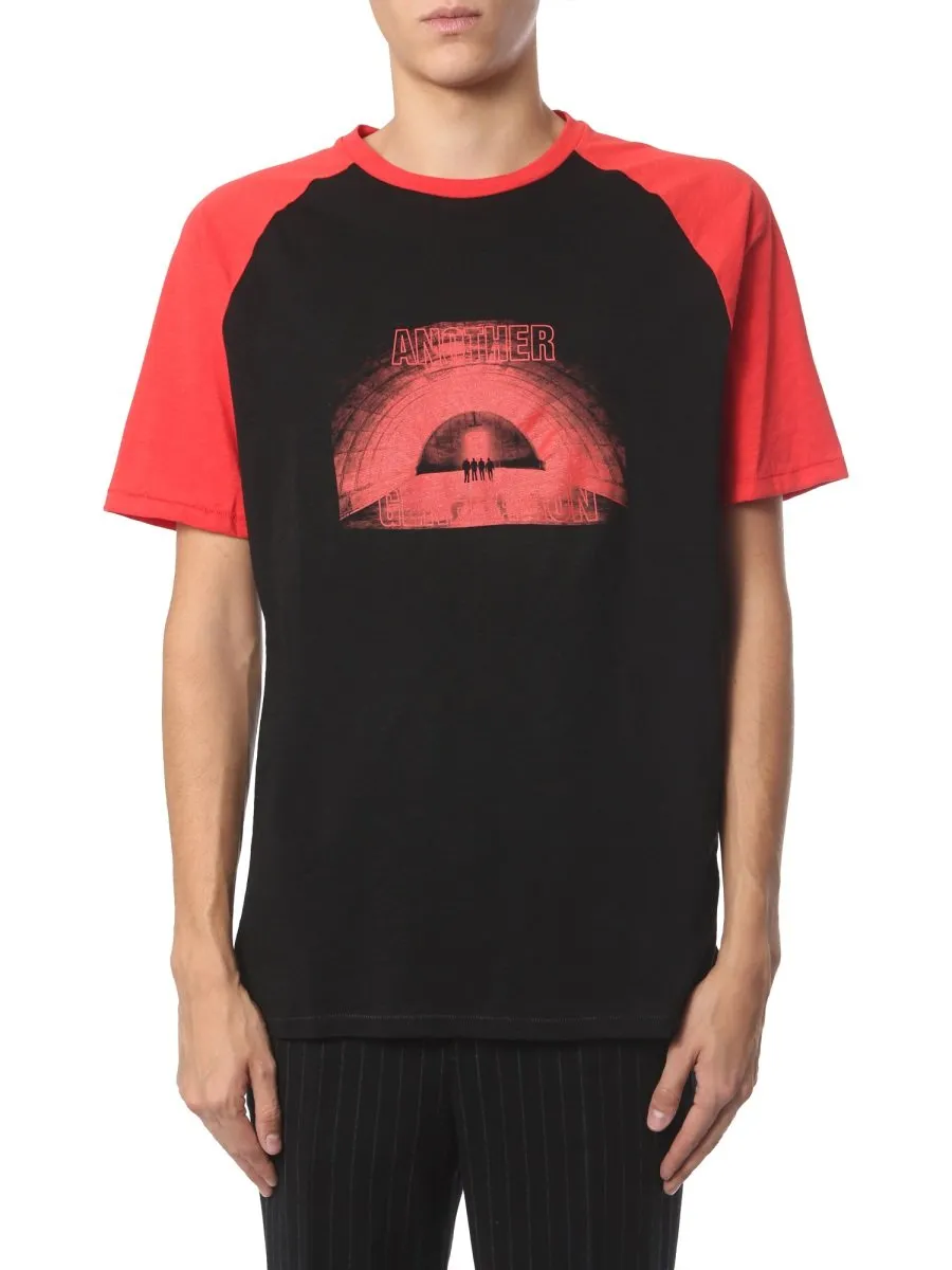 Neil Barrett Another Generation Graphic Print T-Shirt