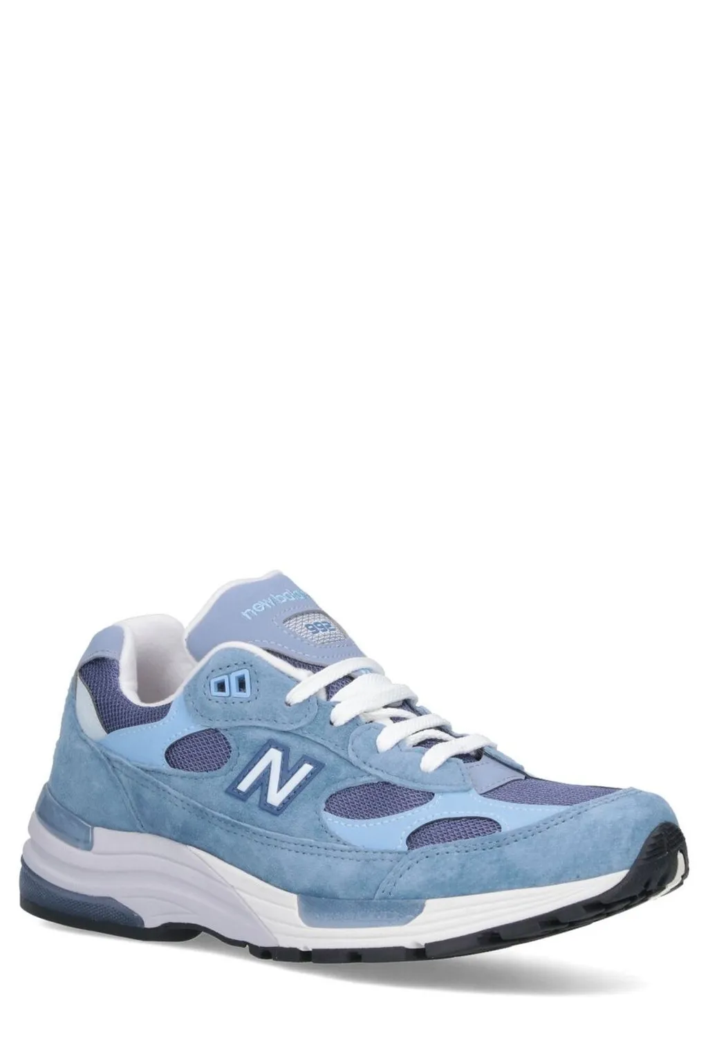 New Balance 992 Logo Patch Lace-Up Sneakers