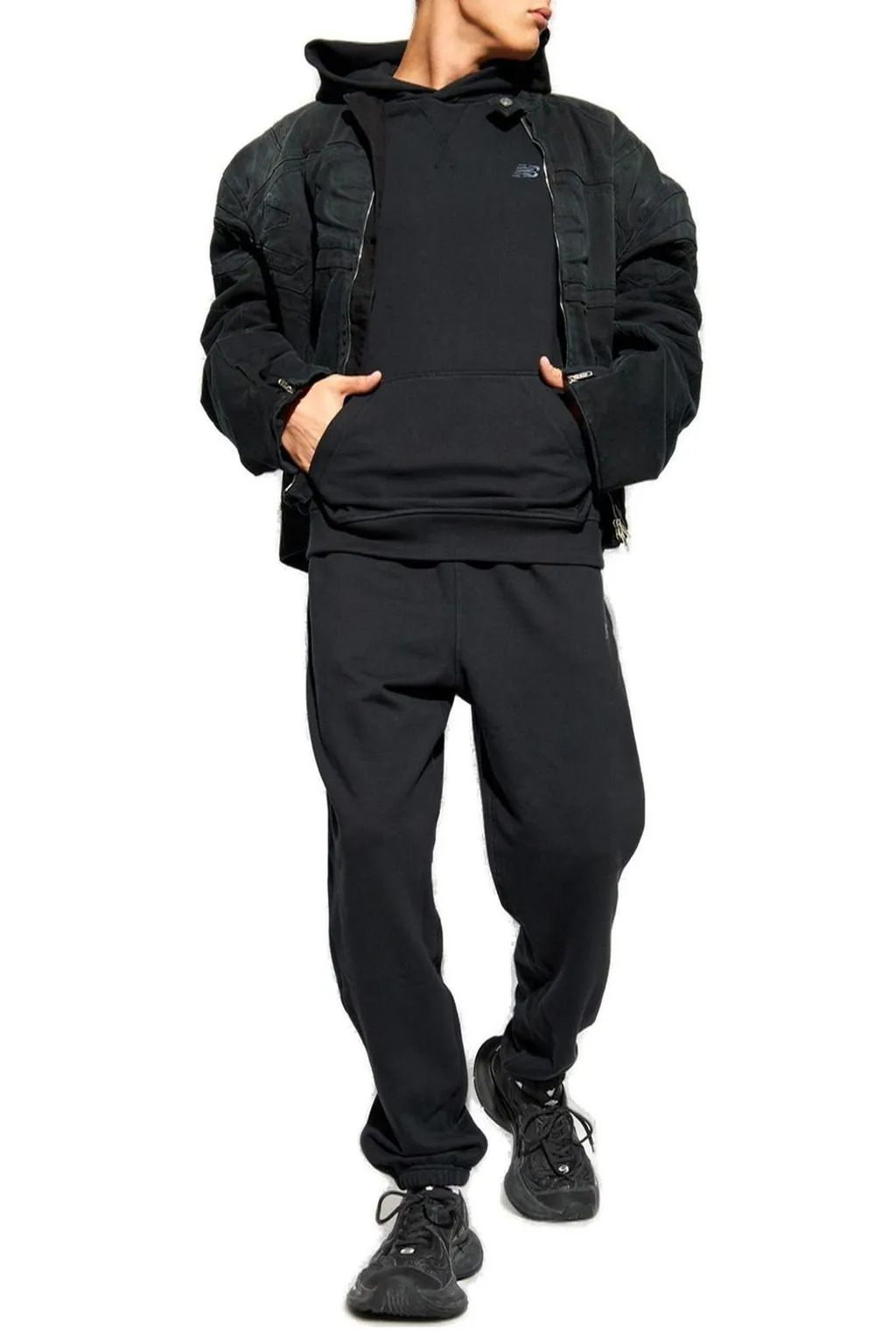 New Balance Drawstring Tapered-Leg Trousers