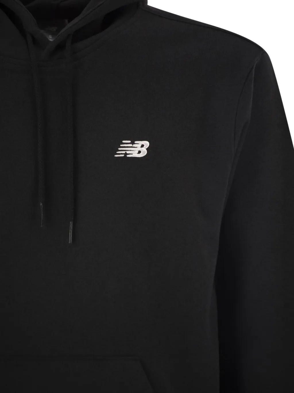 New Balance Logo Embroidered Drawstring Hoodie
