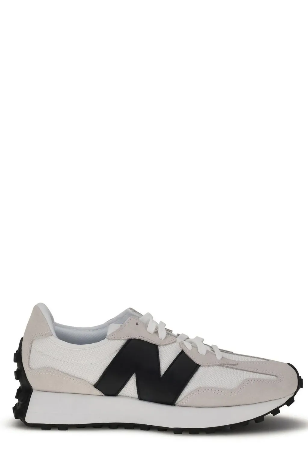 New Balance 327 Logo Patch Lace-Up Sneakers