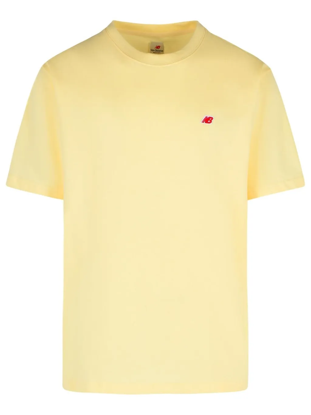 New Balance Logo Patch Crewneck T-Shirt