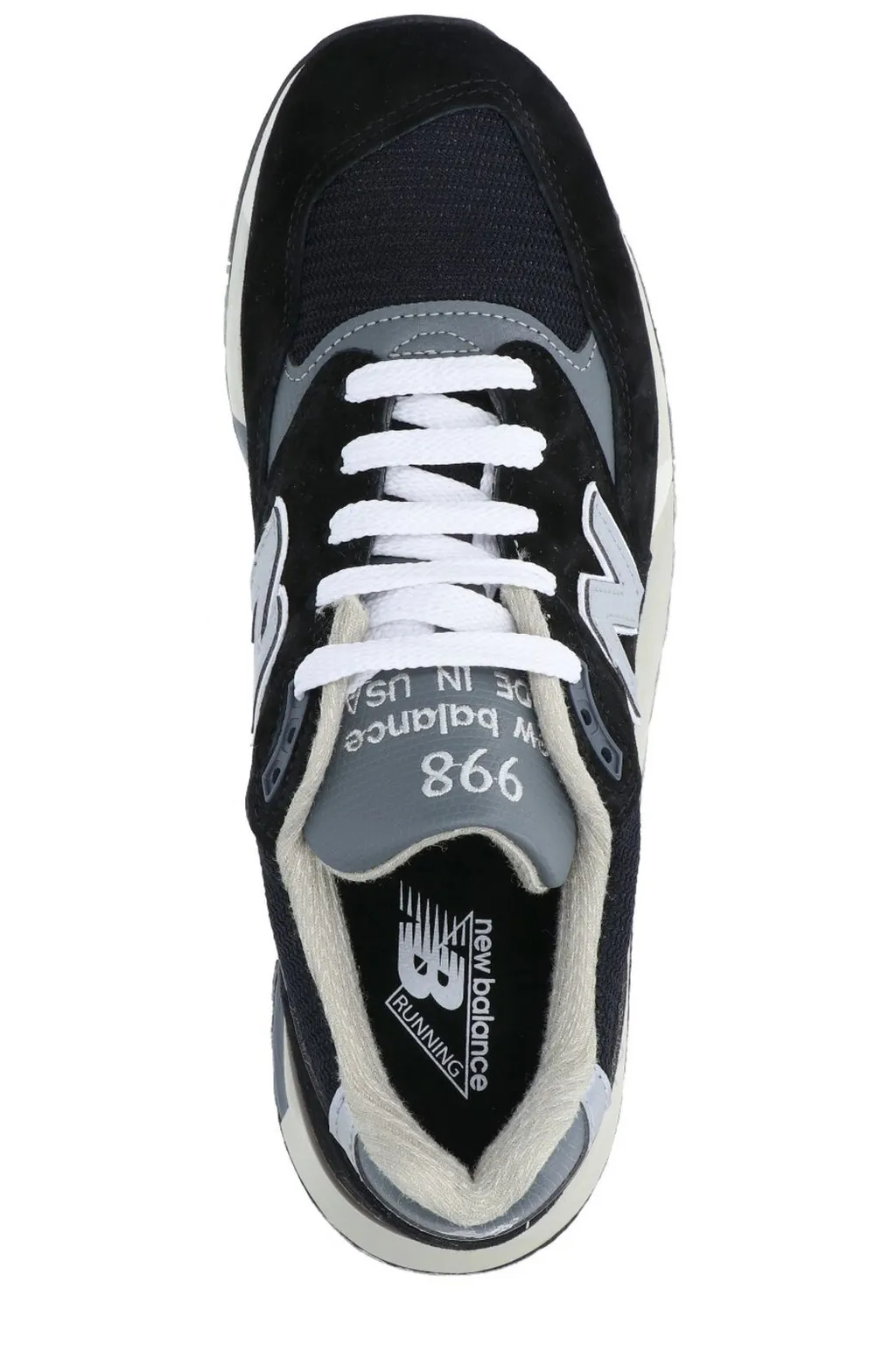 New Balance U998Bl Lace-Up Sneakers