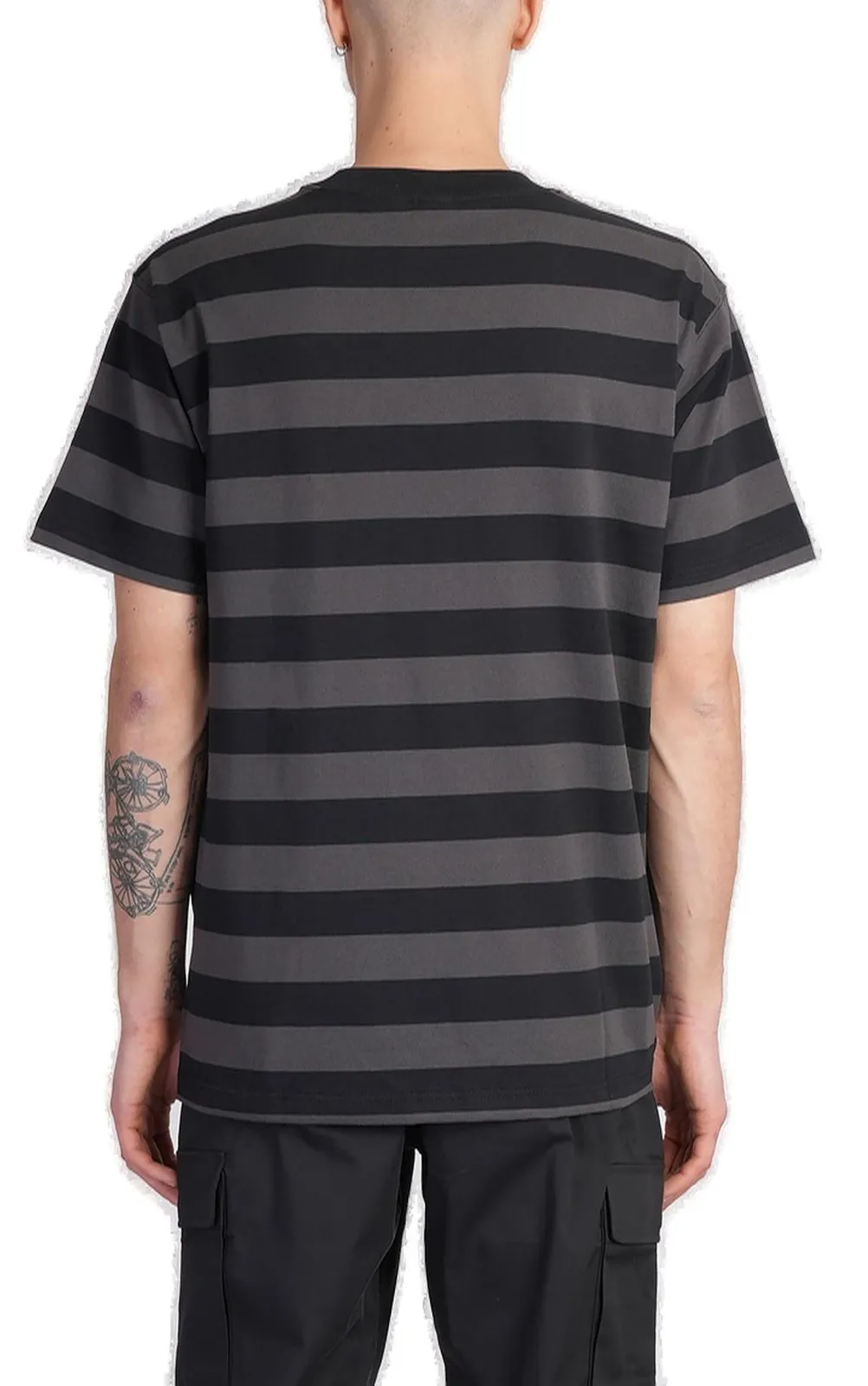 New Balance Striped Crewneck T-Shirt