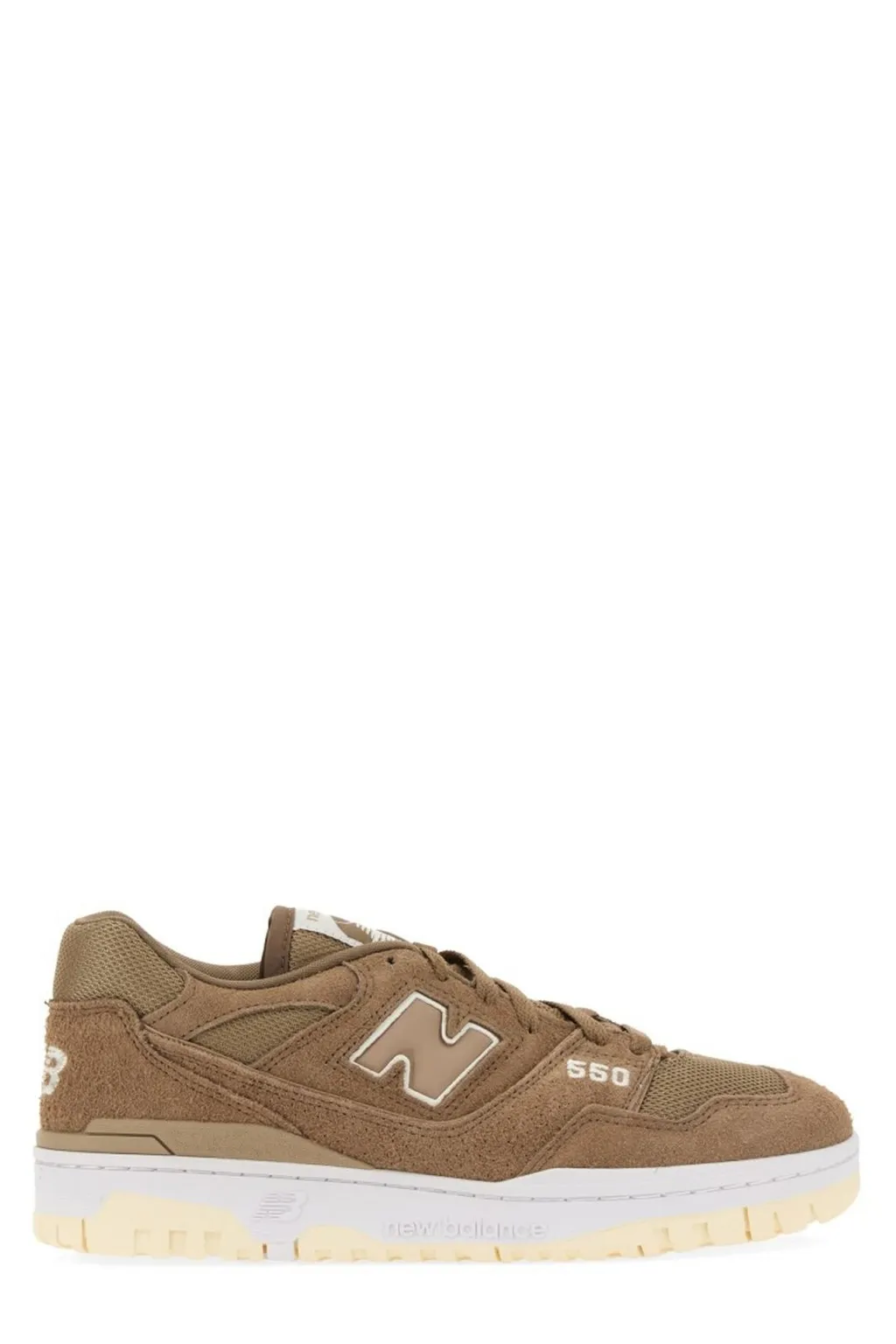 New Balance 550 Lace-Up Sneakers Mushroom