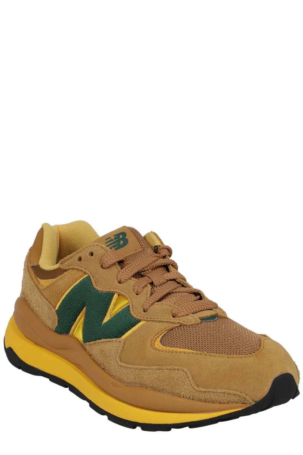 New Balance N-Logo Patch Lace-Up Sneakers