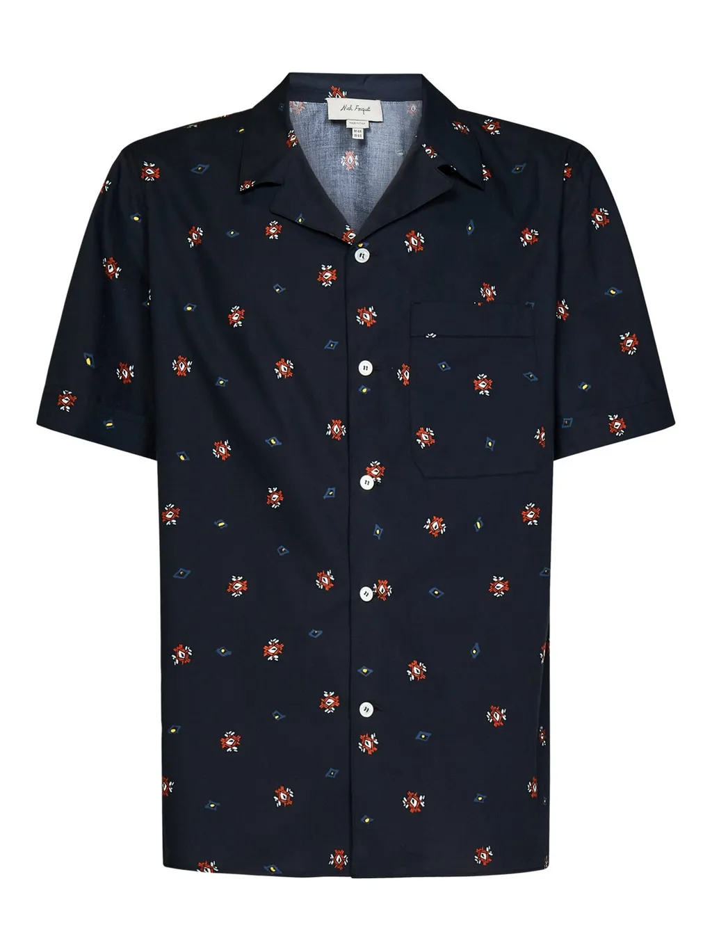 Nick Fouquet Graphic Printed Short Sleeved Shirt