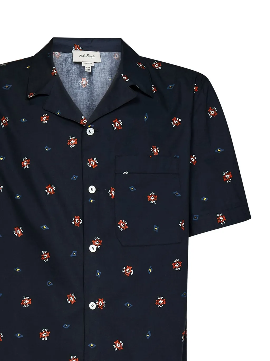 Nick Fouquet Graphic Printed Short Sleeved Shirt