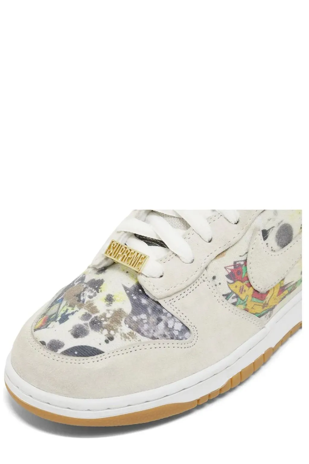 Nike X Supreme Sb Dunk Low-Top Sneakers