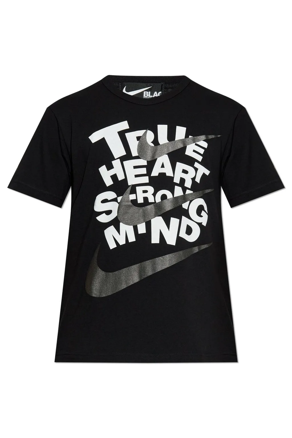 Nike X Comme Des GarÇOns Slogan-Printed Crewneck T-Shirt