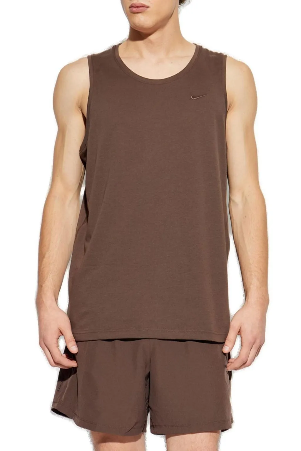Nike Dri-Fit Logo Embroidered Tank Top