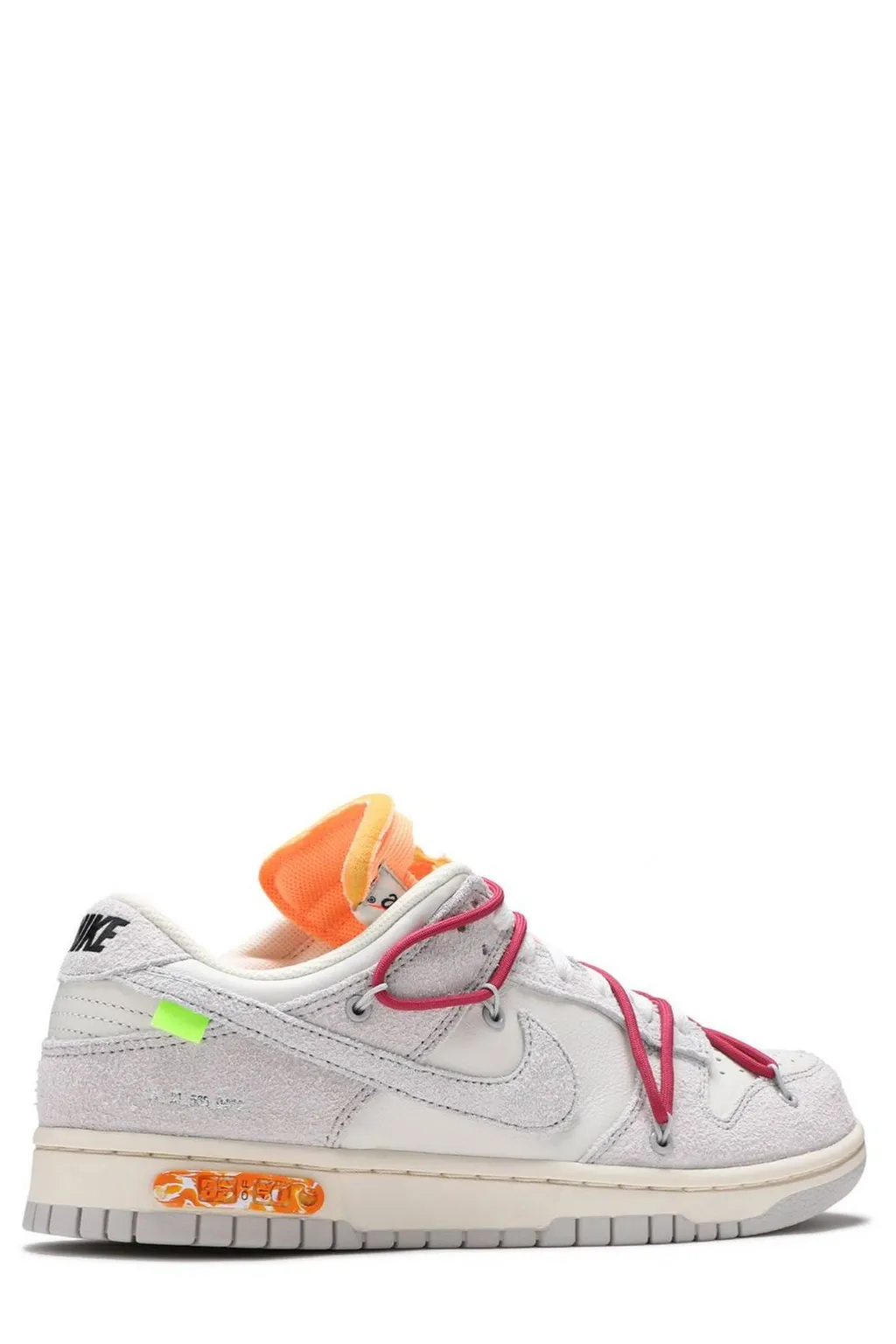 Nike X Off-White Dunk Low Lace-Up Sneakers