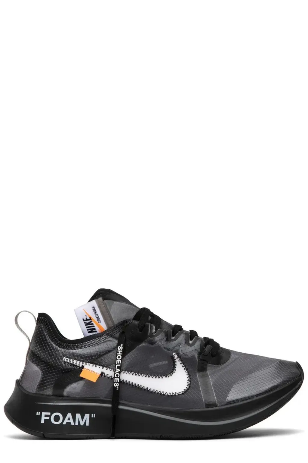 Nike X Off White Zoom Fly Low-Top Sneakers