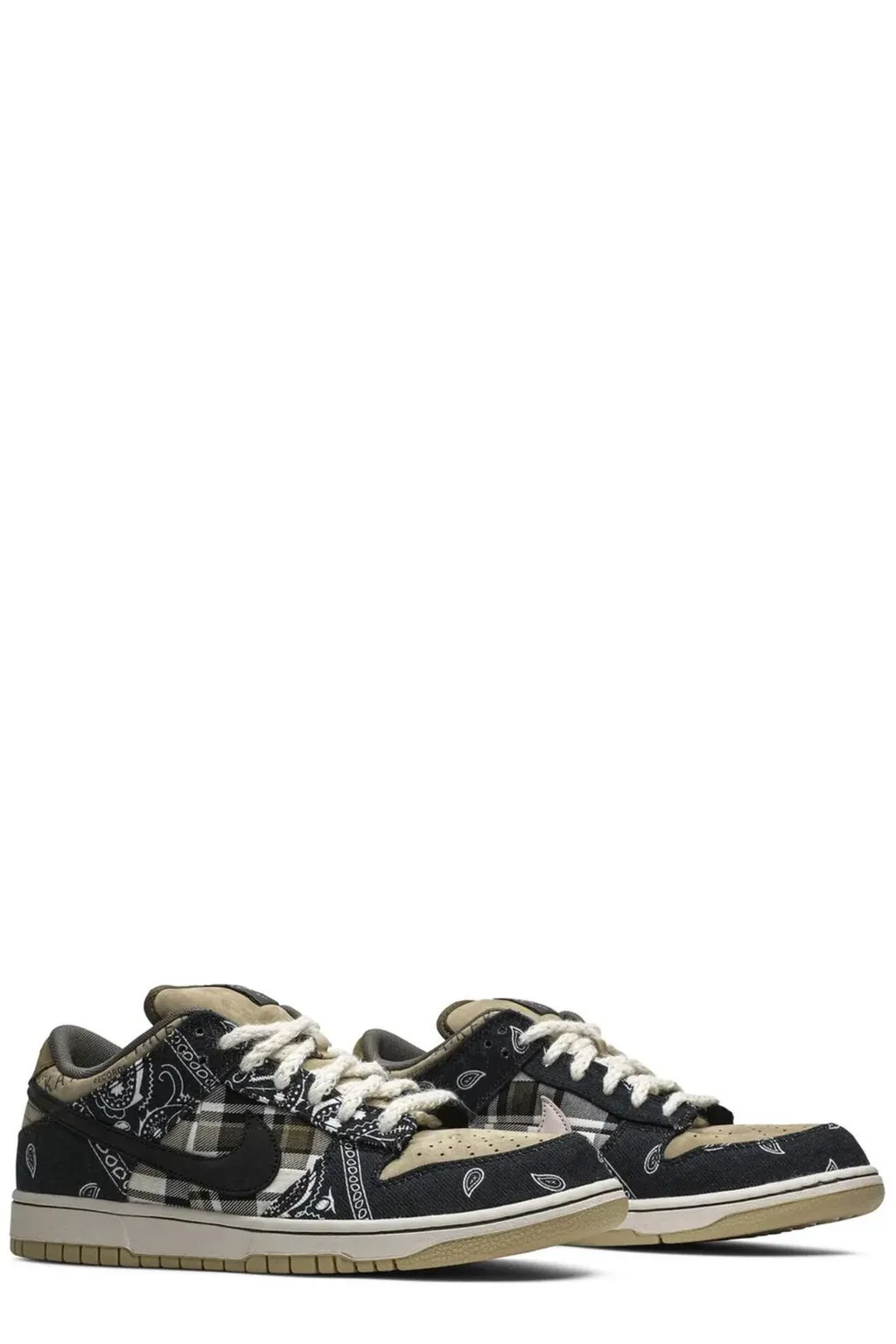 Nike X Travis Scott Sb Dunk Low-Top Sneakers