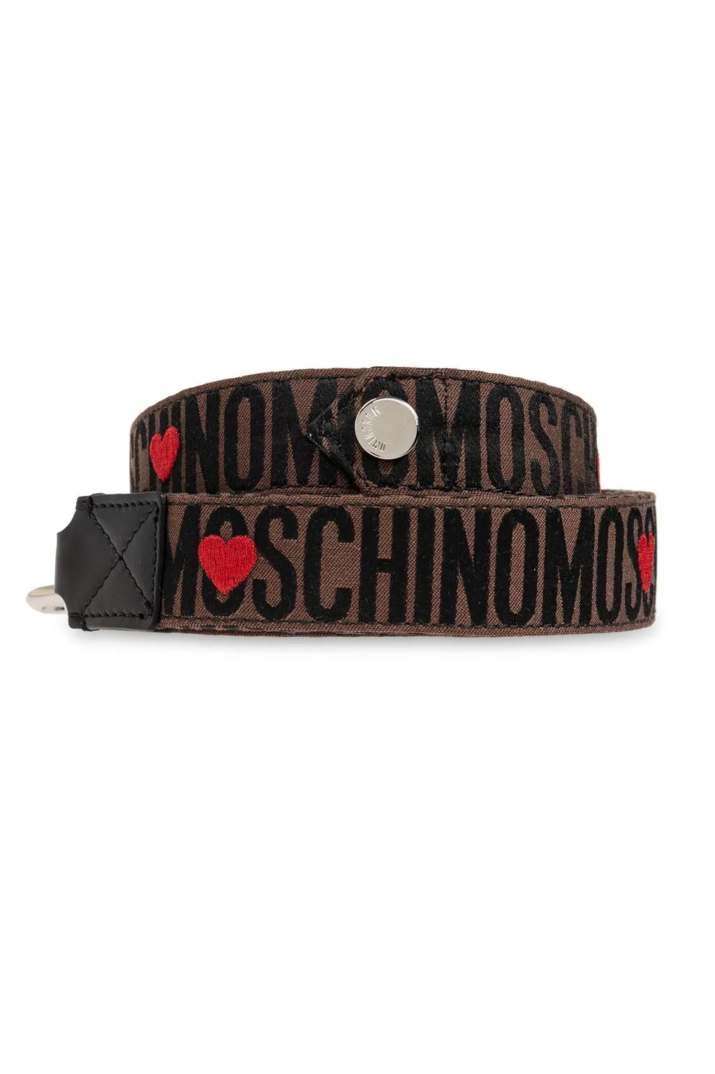 Moschino Monogram Jacquard Dog Leash