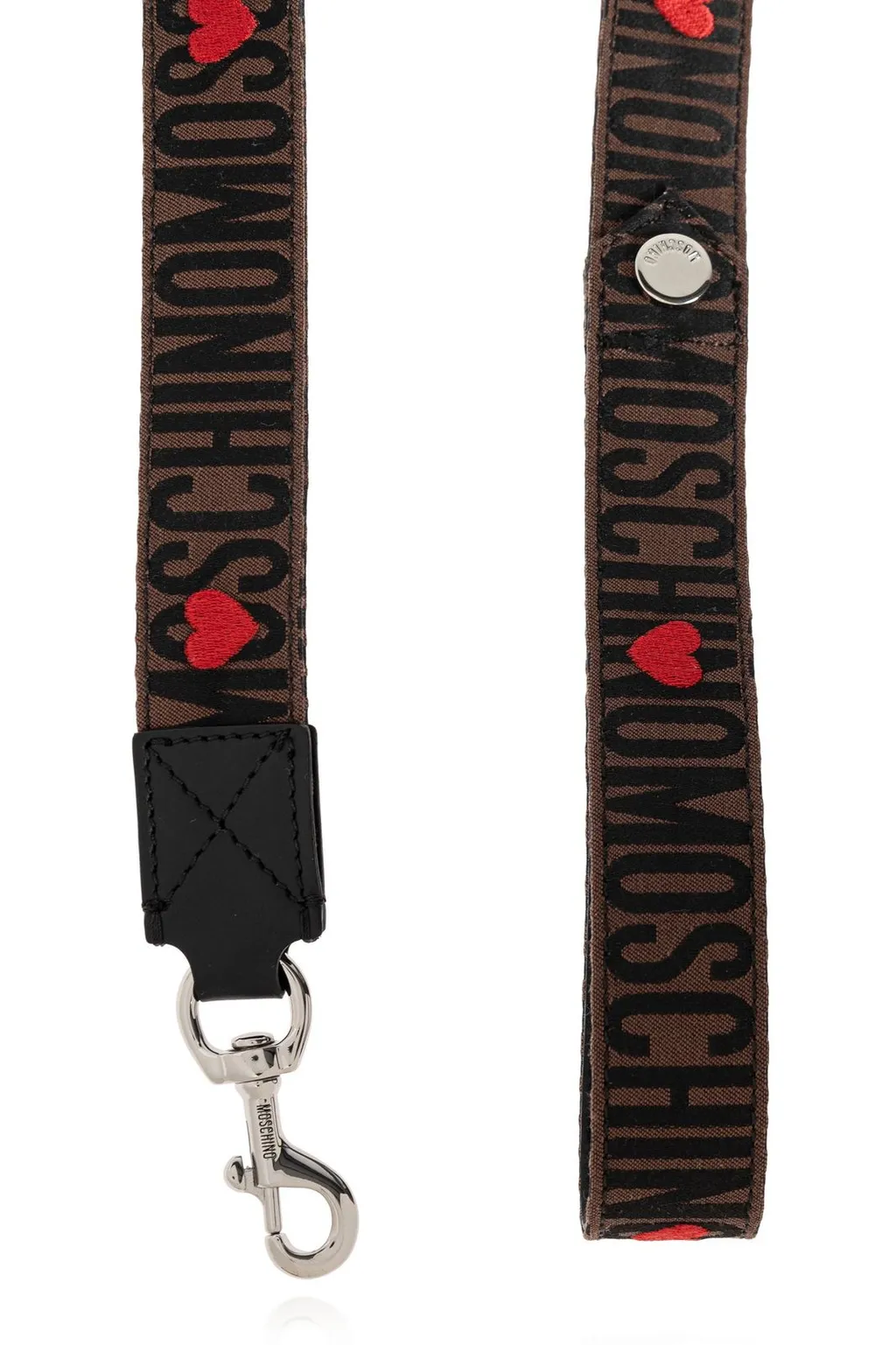 Moschino Monogram Jacquard Dog Leash