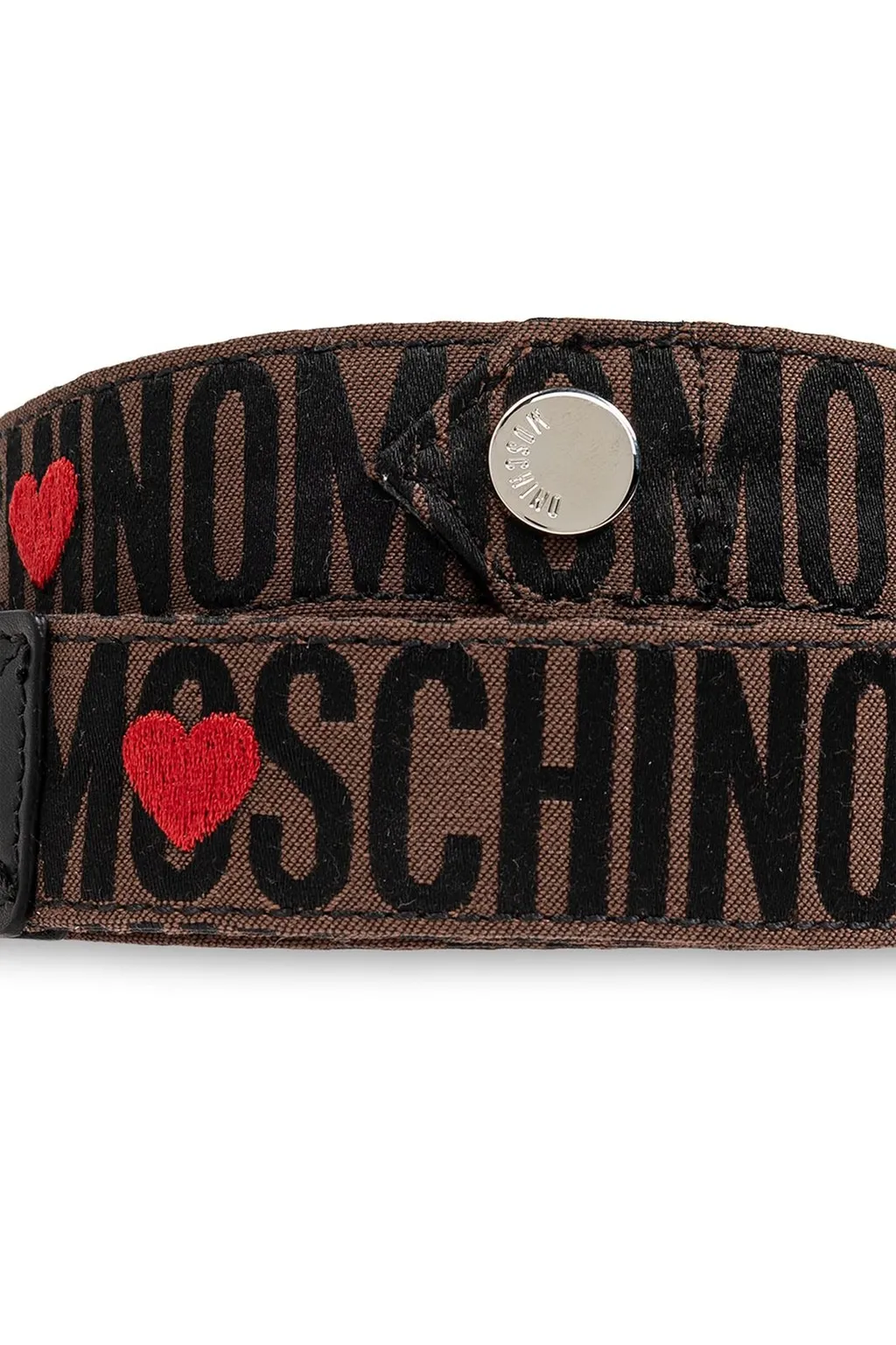 Moschino Monogram Jacquard Dog Leash