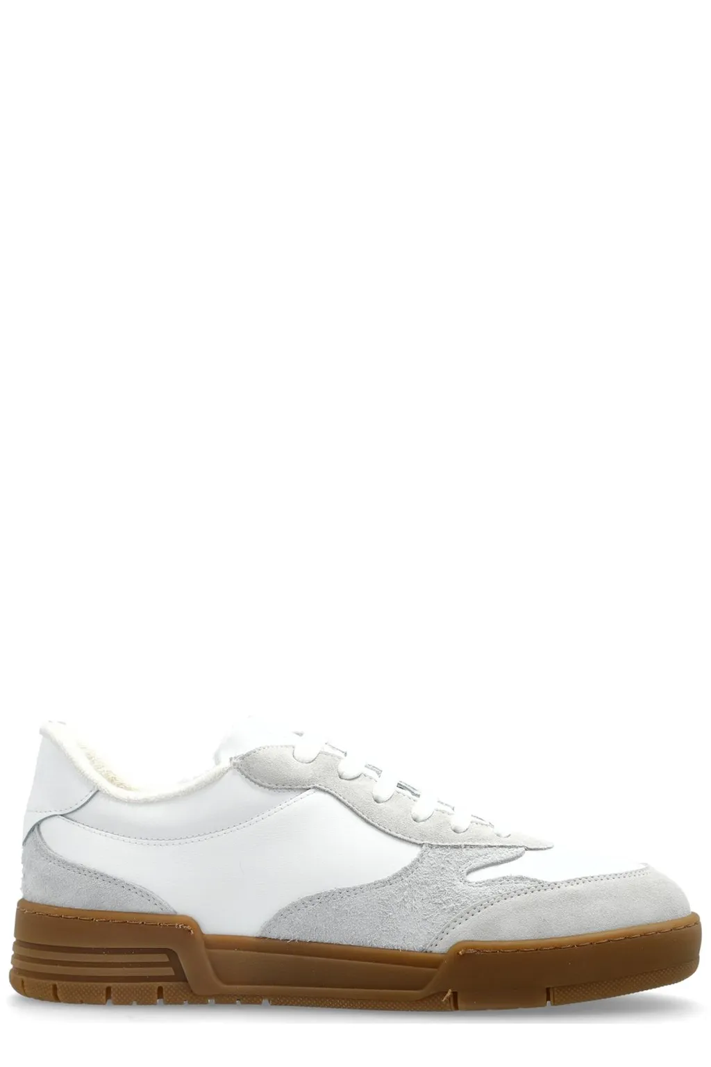 Moschino Logo Embossed Lace-Up Sneakers