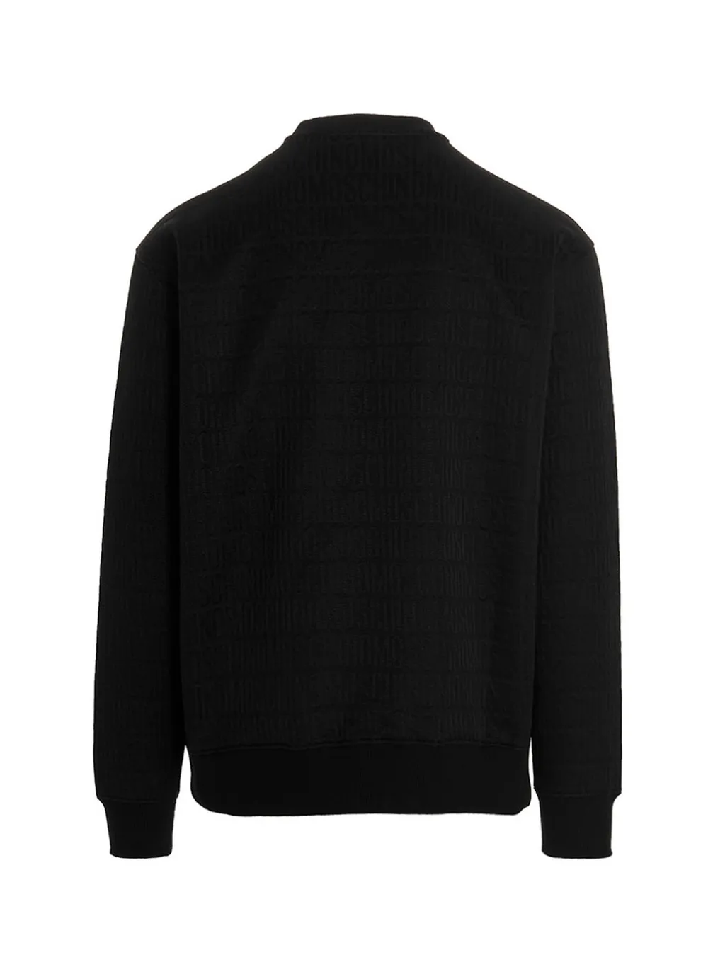 Moschino Monogram Debossed Crewneck Sweatshirt