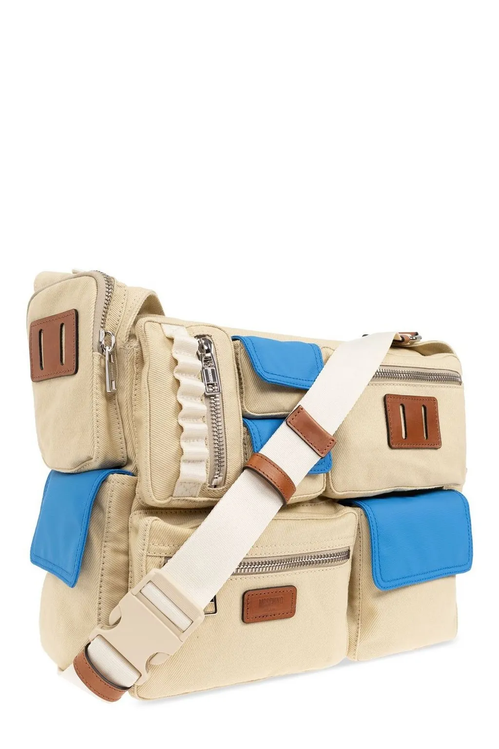Moschino Top Zipped Shoulder Bag