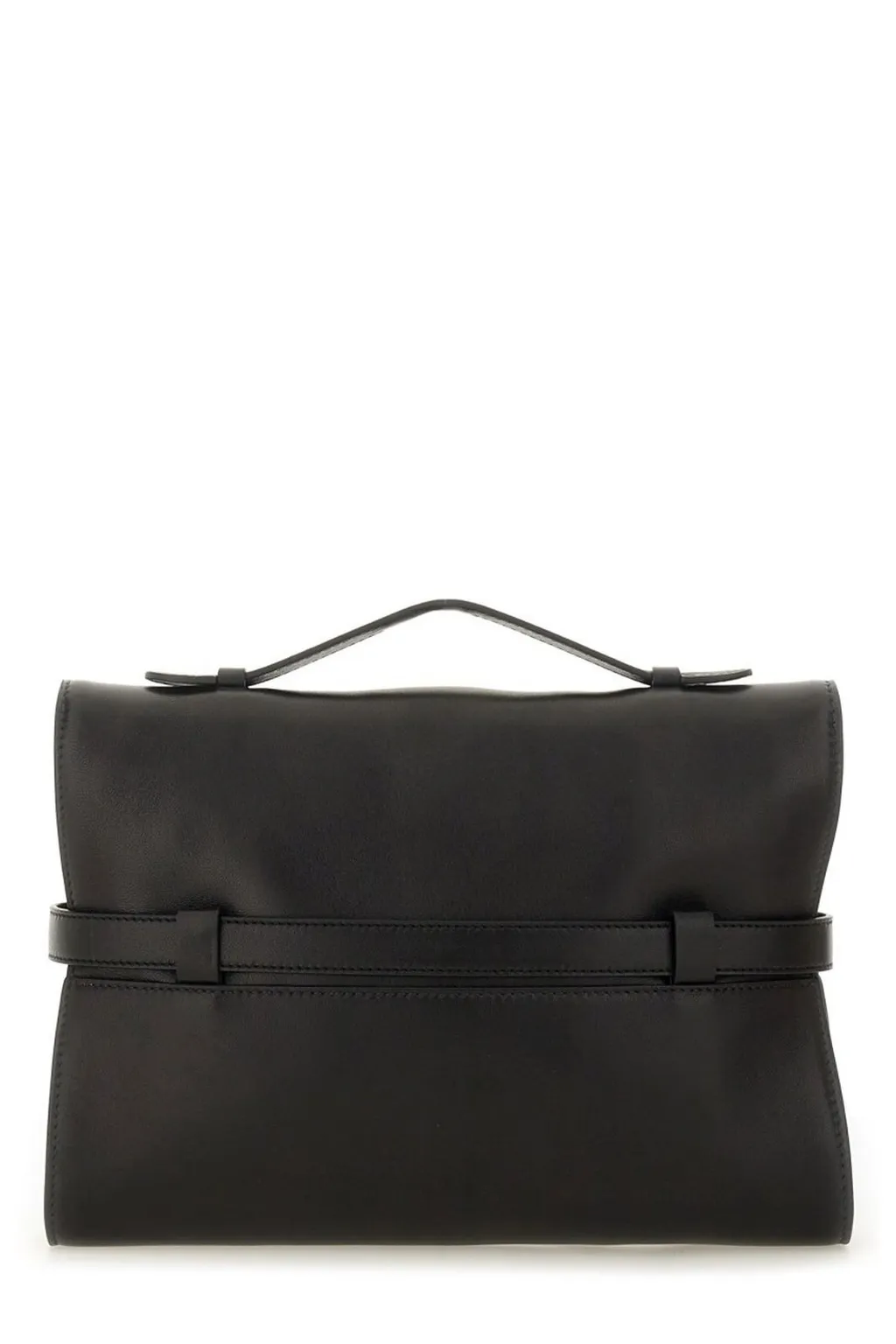 Moschino Buckled Clutch Bag