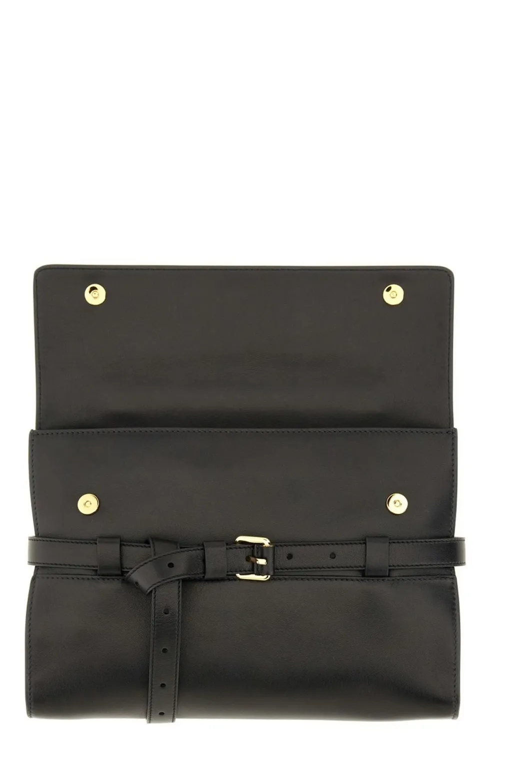 Moschino Buckled Clutch Bag