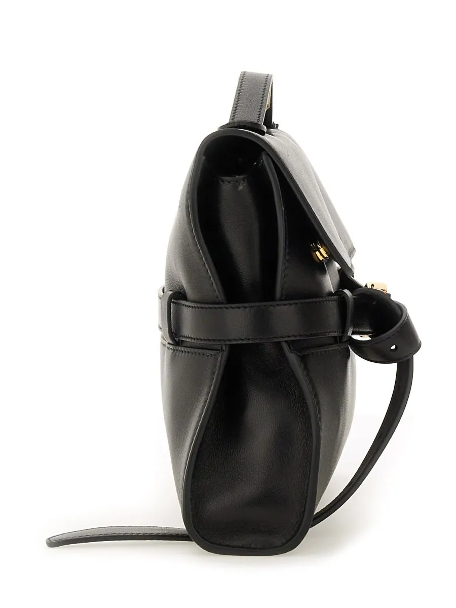 Moschino Buckled Clutch Bag