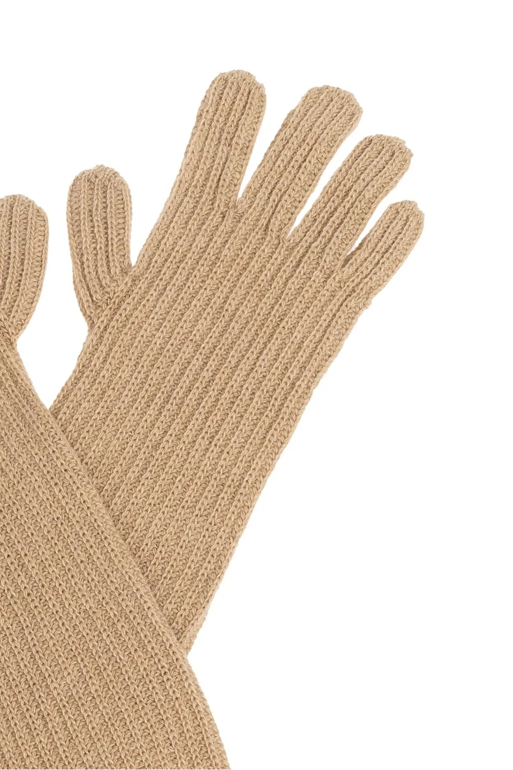 Moschino Knit Long Gloves