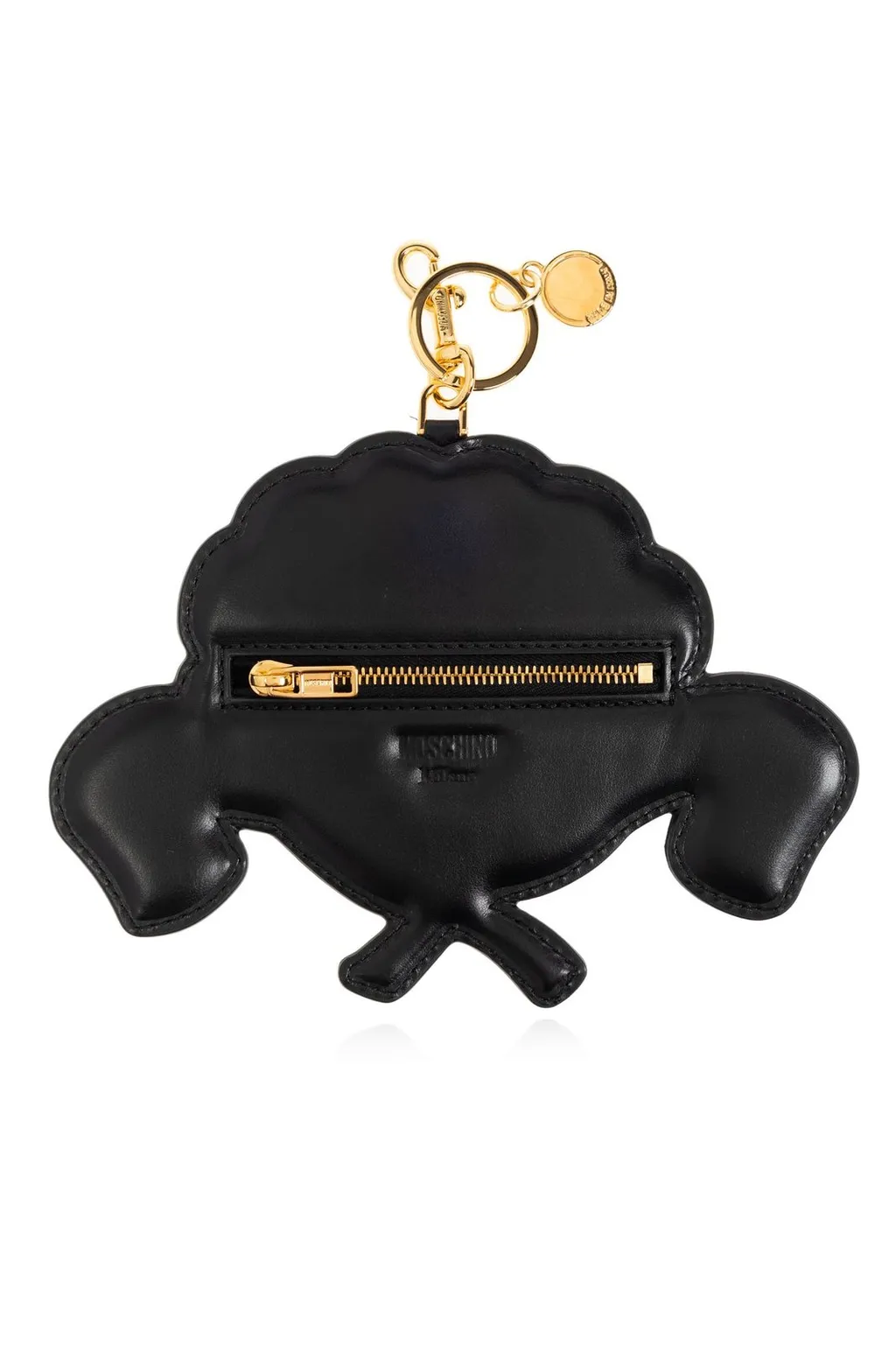Moschino Logo Charm Keyring
