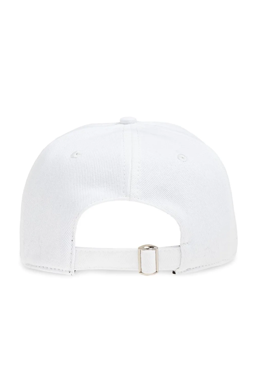Moschino Logo-Printed Curved Peak Cap