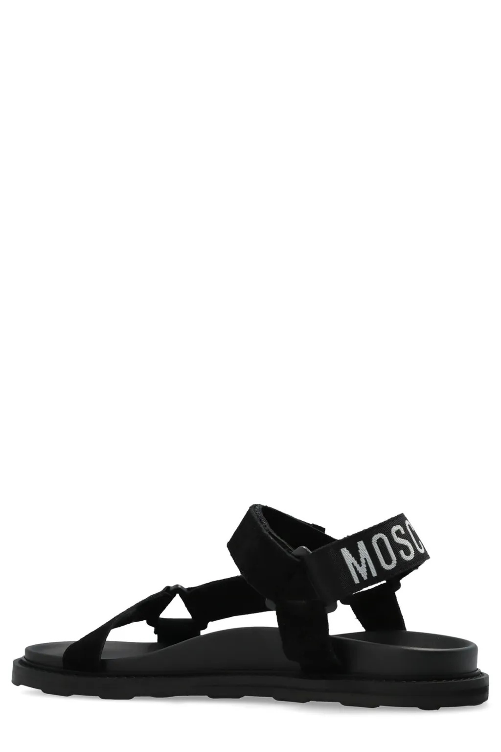 Moschino Logo-Jacquard Touch-Strap Fastened Sandals