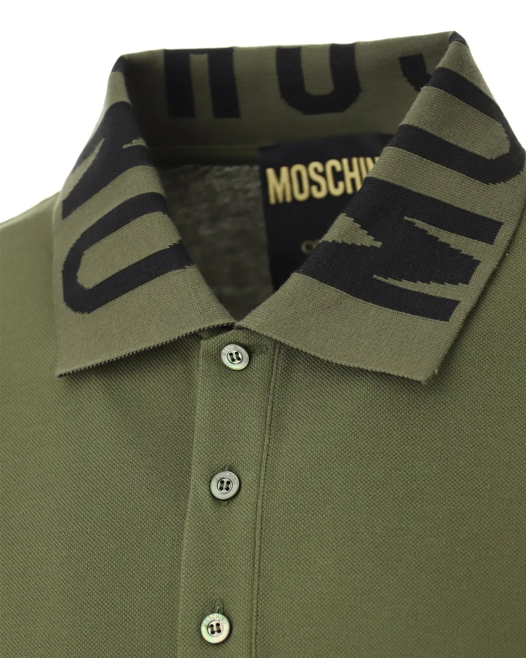 Moschino Logo Detailed Polo Shirt