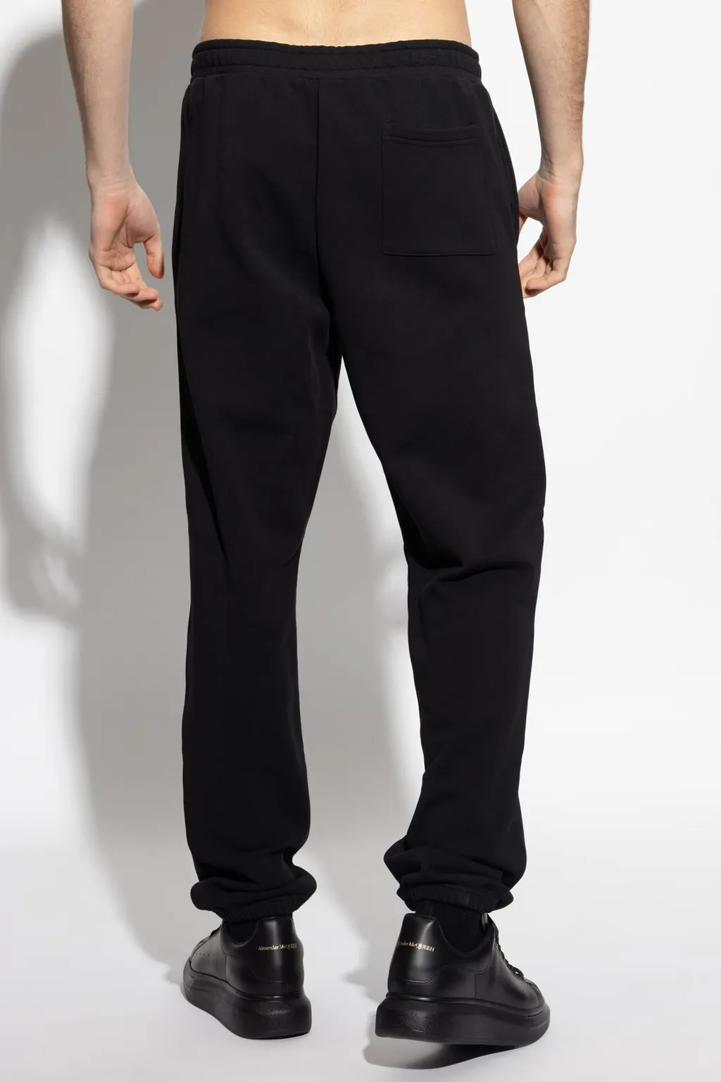 Moschino Logo Embroidered Sweatpants