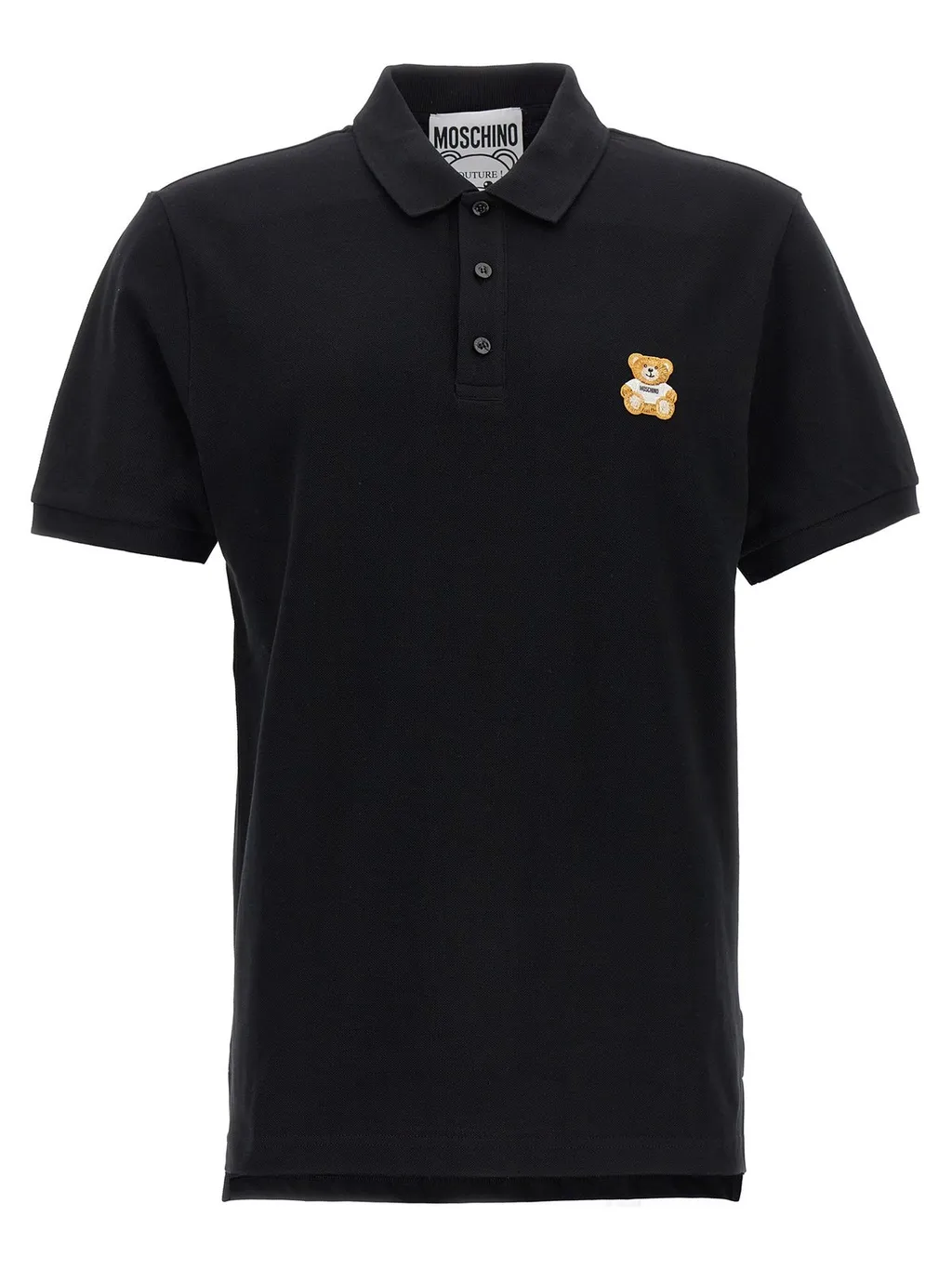 Moschino Teddy Bear Patch Polo Shirt