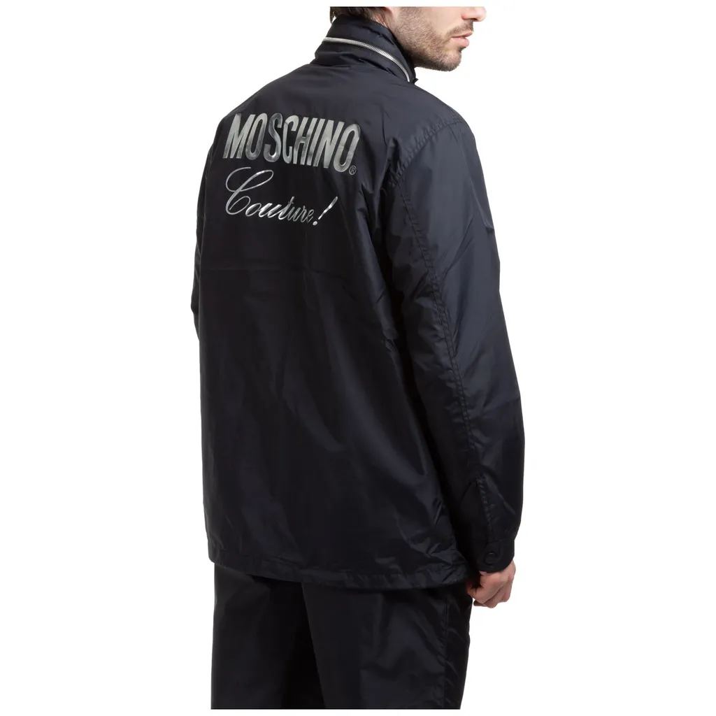 Moschino Couture Printed Windbreaker Jacket