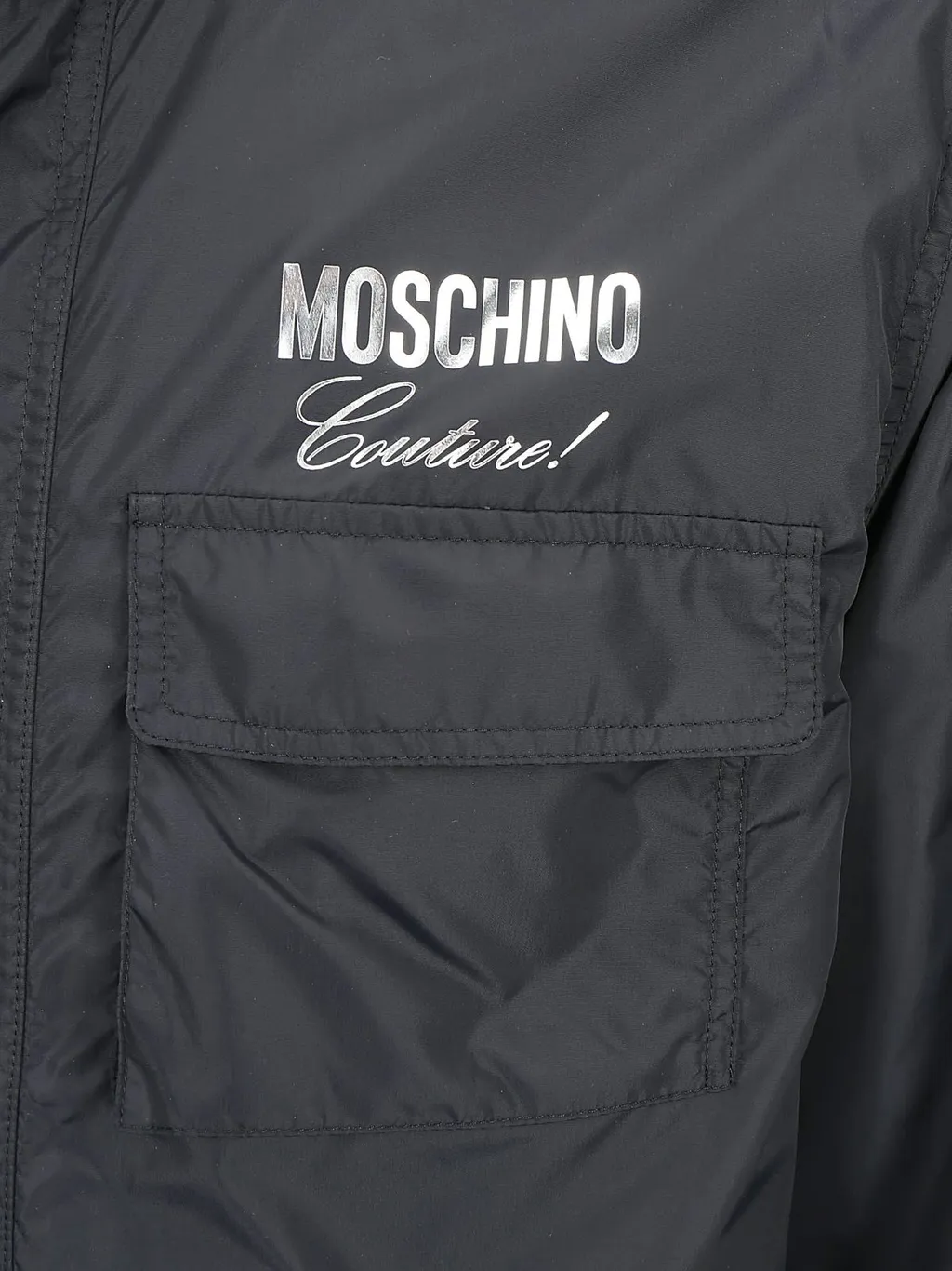 Moschino Couture Printed Windbreaker Jacket