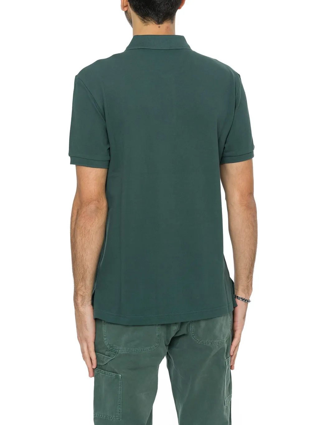 Moschino Logo Printed Short-Sleeved Polo Shirt