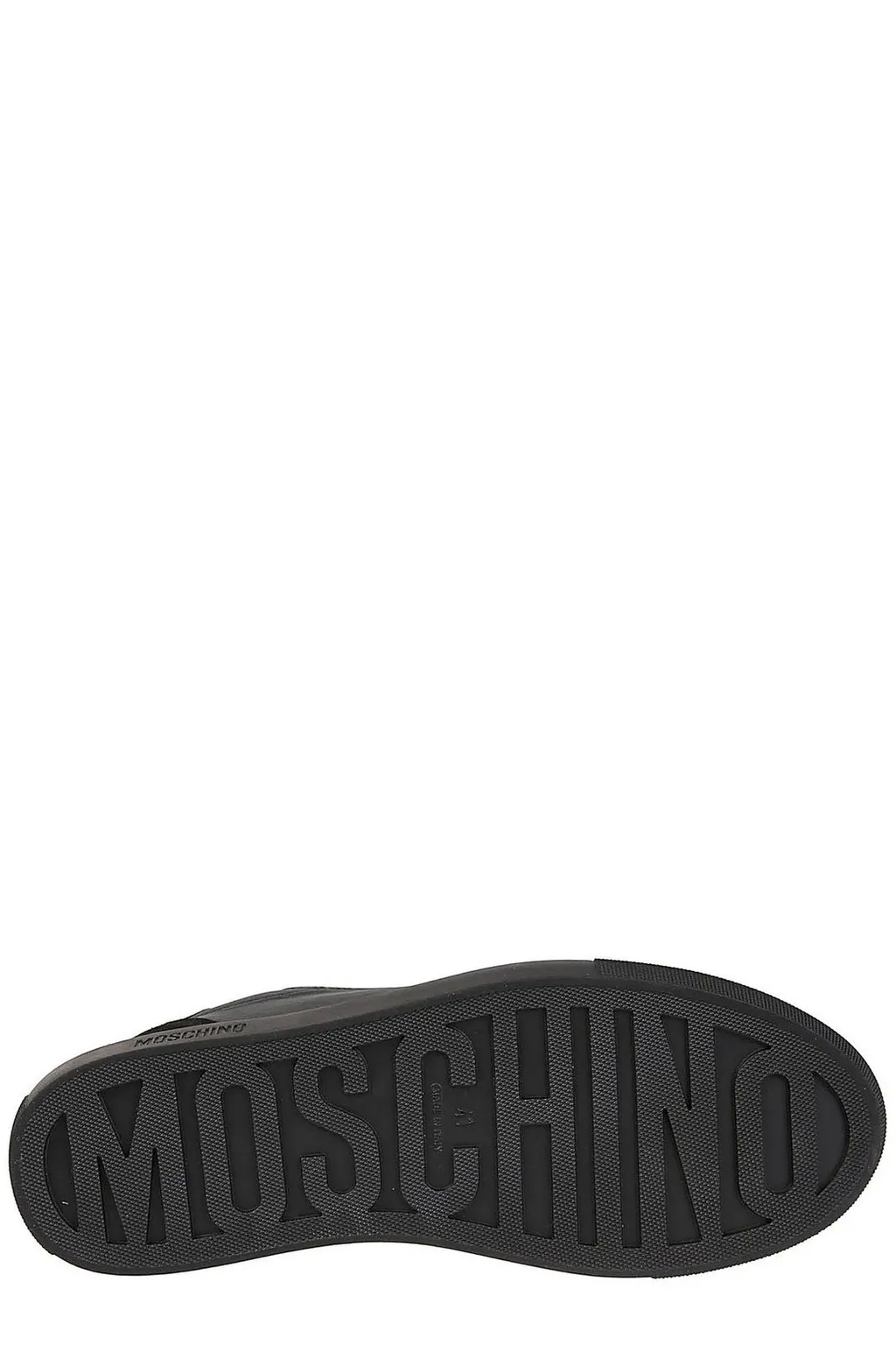 Moschino Logo Printed Lace-Up Sneakers