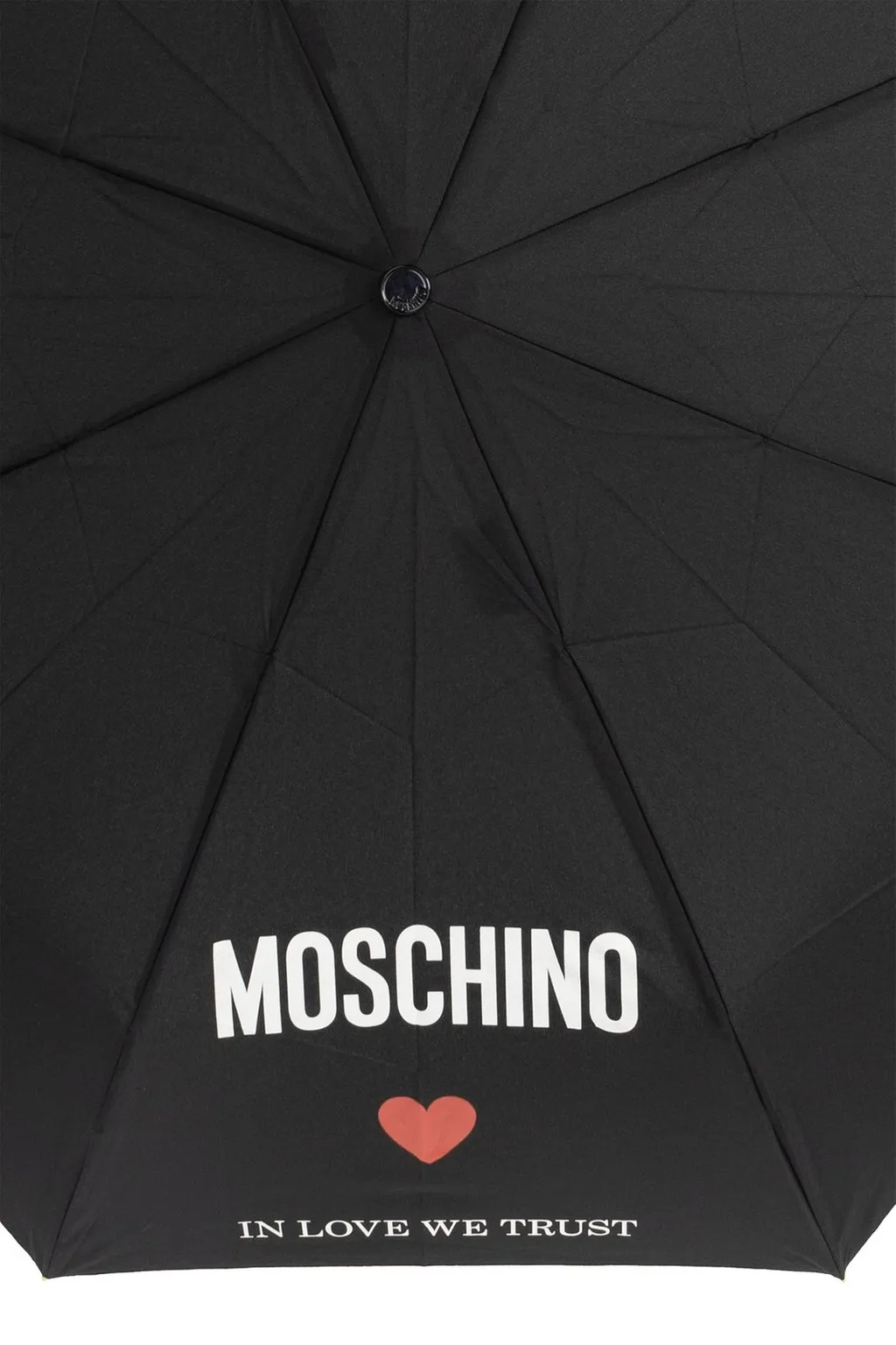 Moschino In Love We Trust Open & Close Umbrella