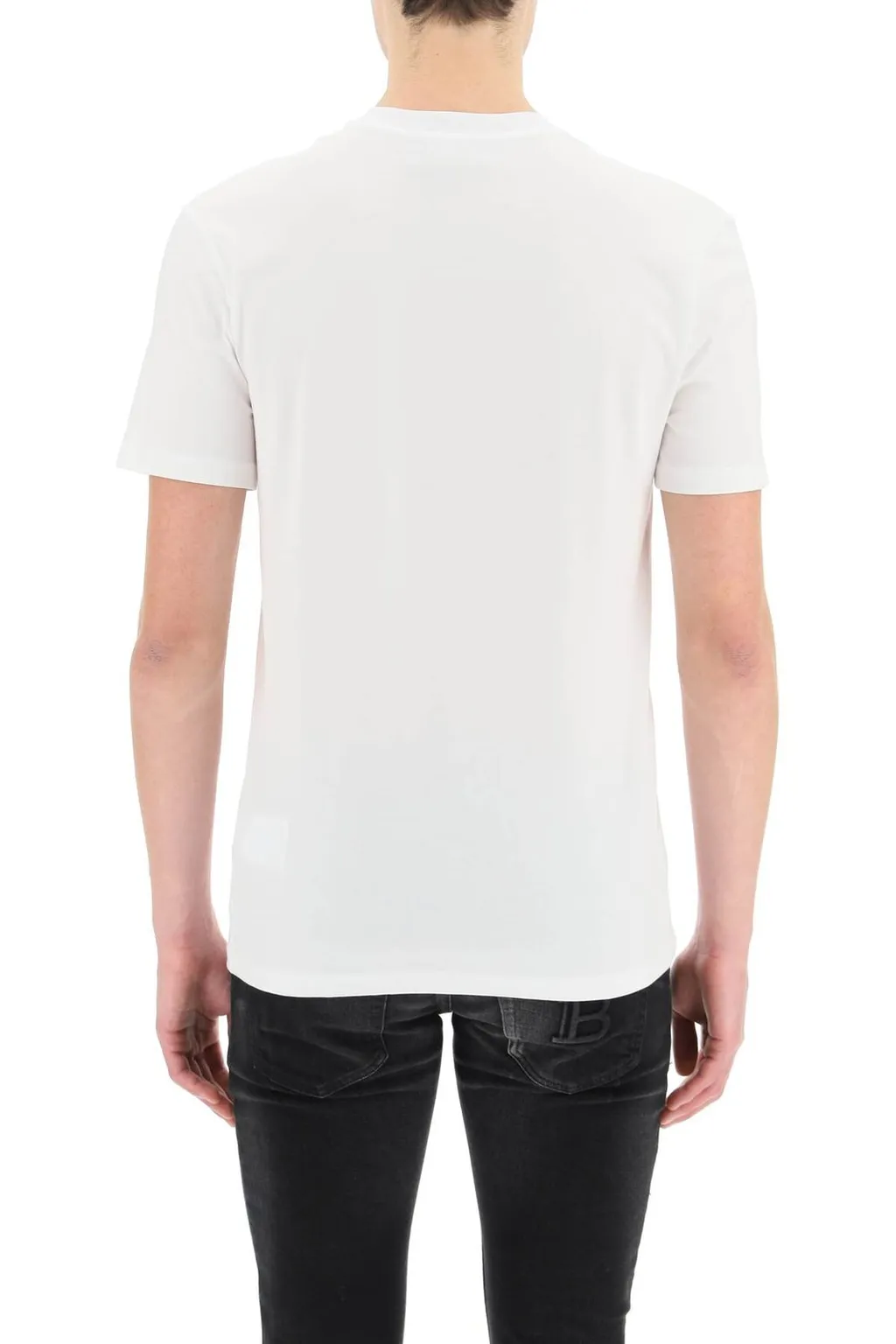Moschino Logo Printed Crewneck T-Shirt