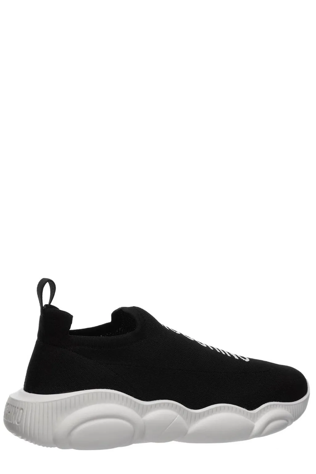 Moschino Logo Printed Slip On Sneakers