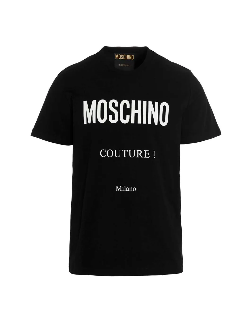 Moschino Logo Printed Crewneck T-Shirt