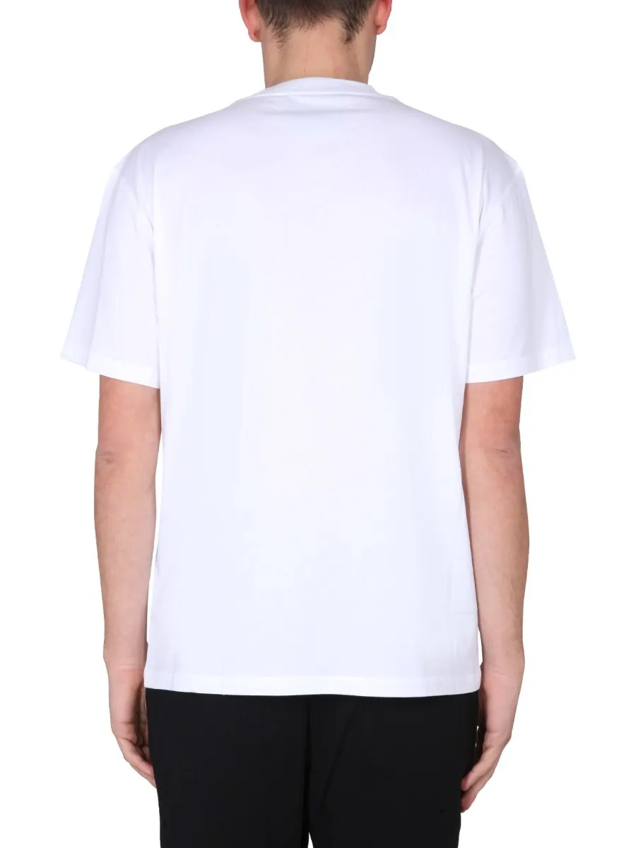 Moschino Logo-Printed Crewneck T-Shirt