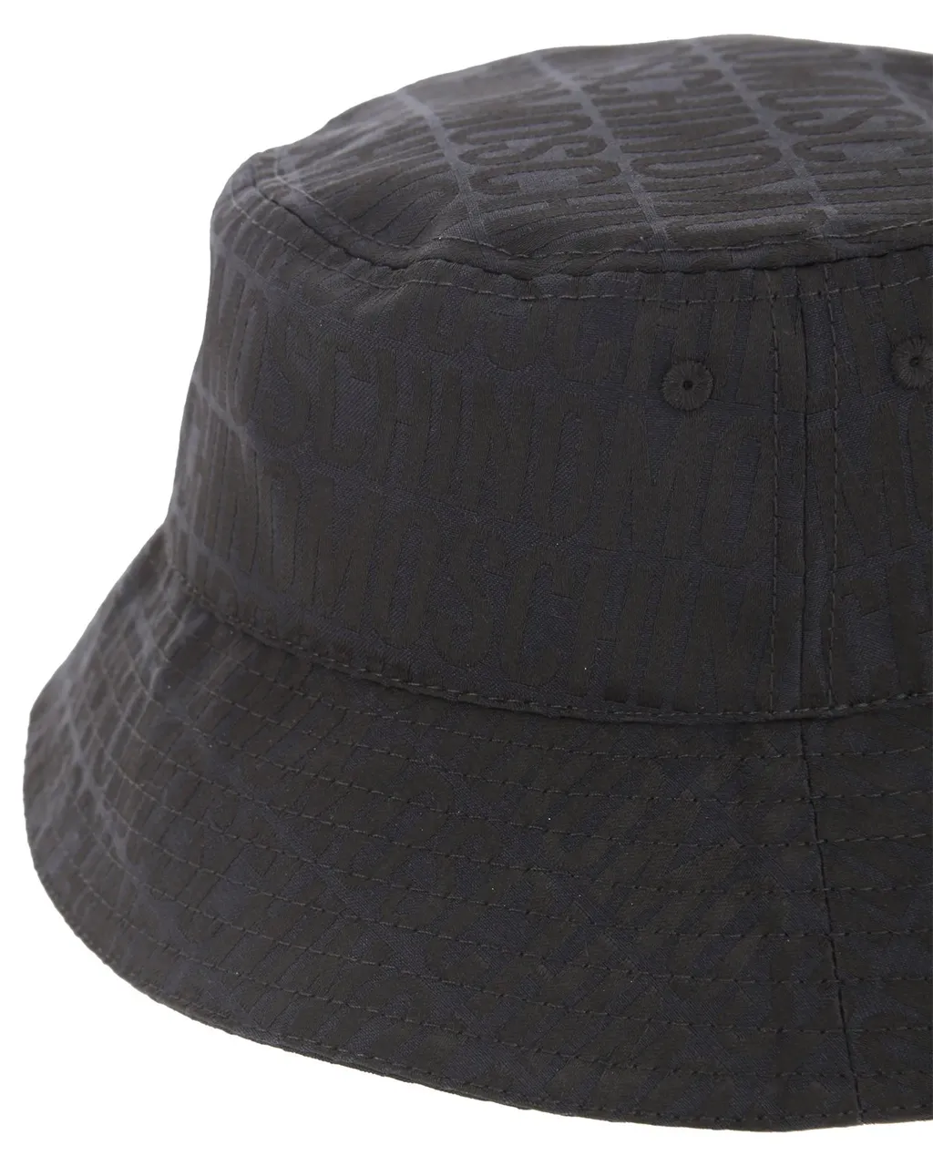 Moschino Allover Logo Jacquard Bucket Hat